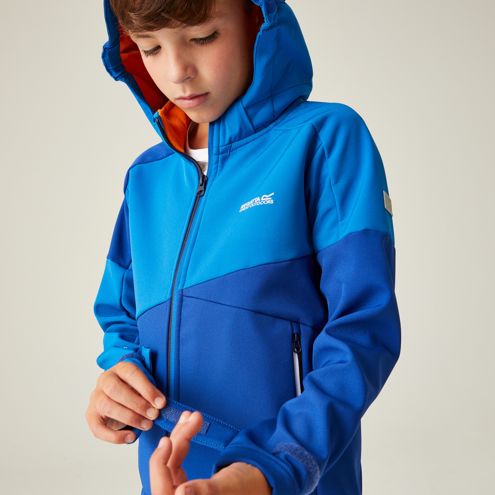 Kids' Acidity VII Softshell Jacket | Oxford Blue New Royal