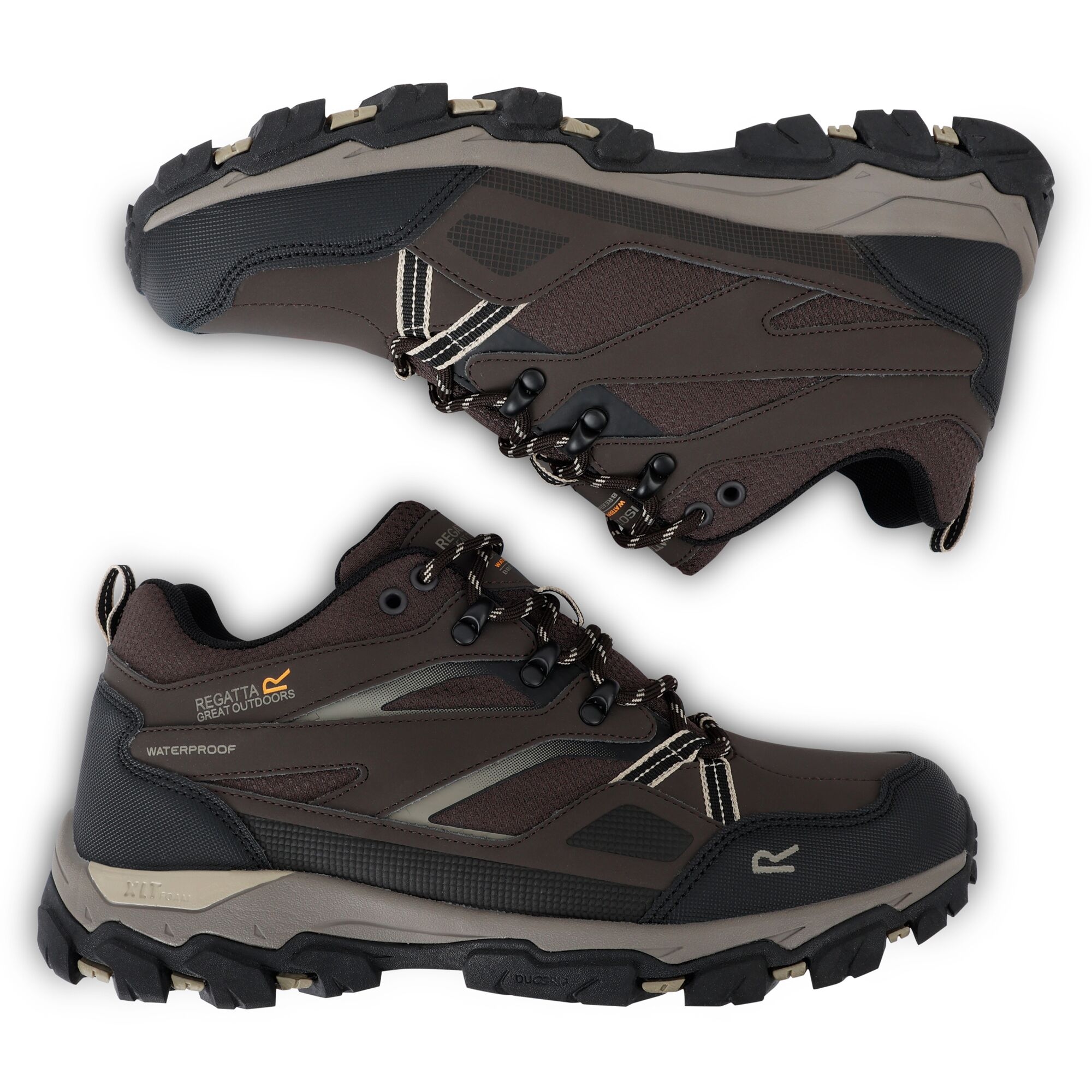 Men's Holcombe Low III Walking Shoes | Peat Gold Fawn