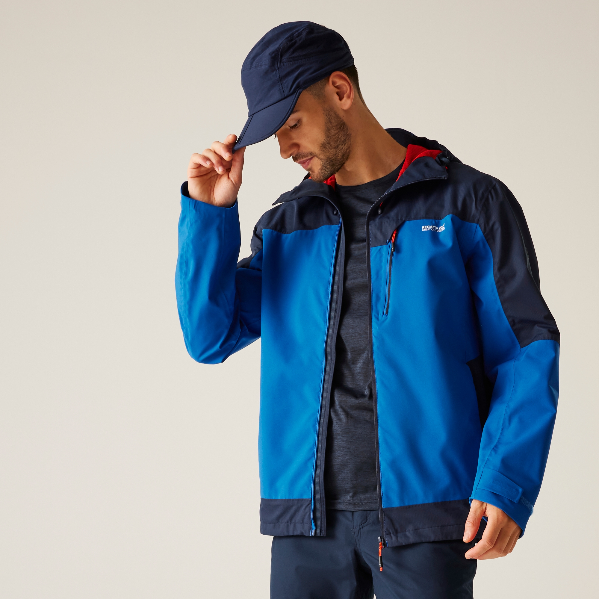 Men's Highton IV Stretch Waterproof Jacket | Olympian Blue Navy