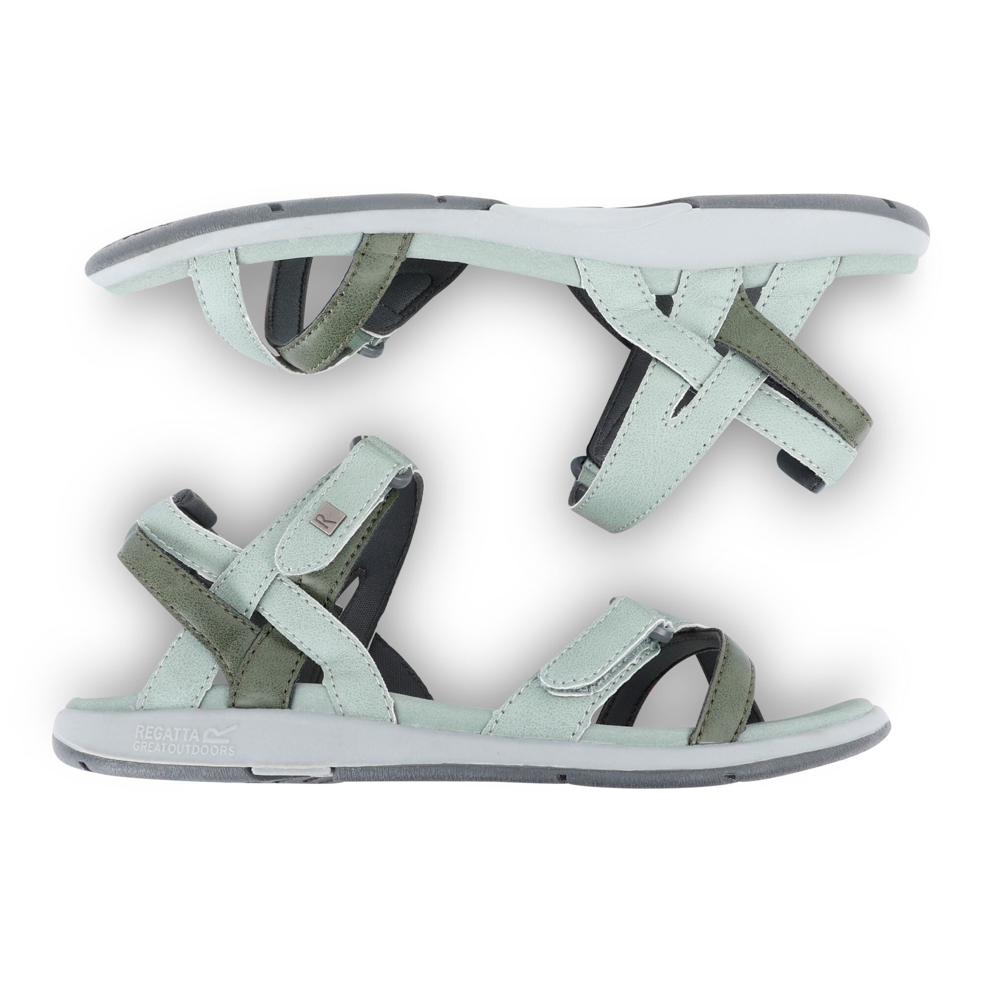Women's Santa Cruz Strap Sandals | Glacier Green Four Leaf Clover?