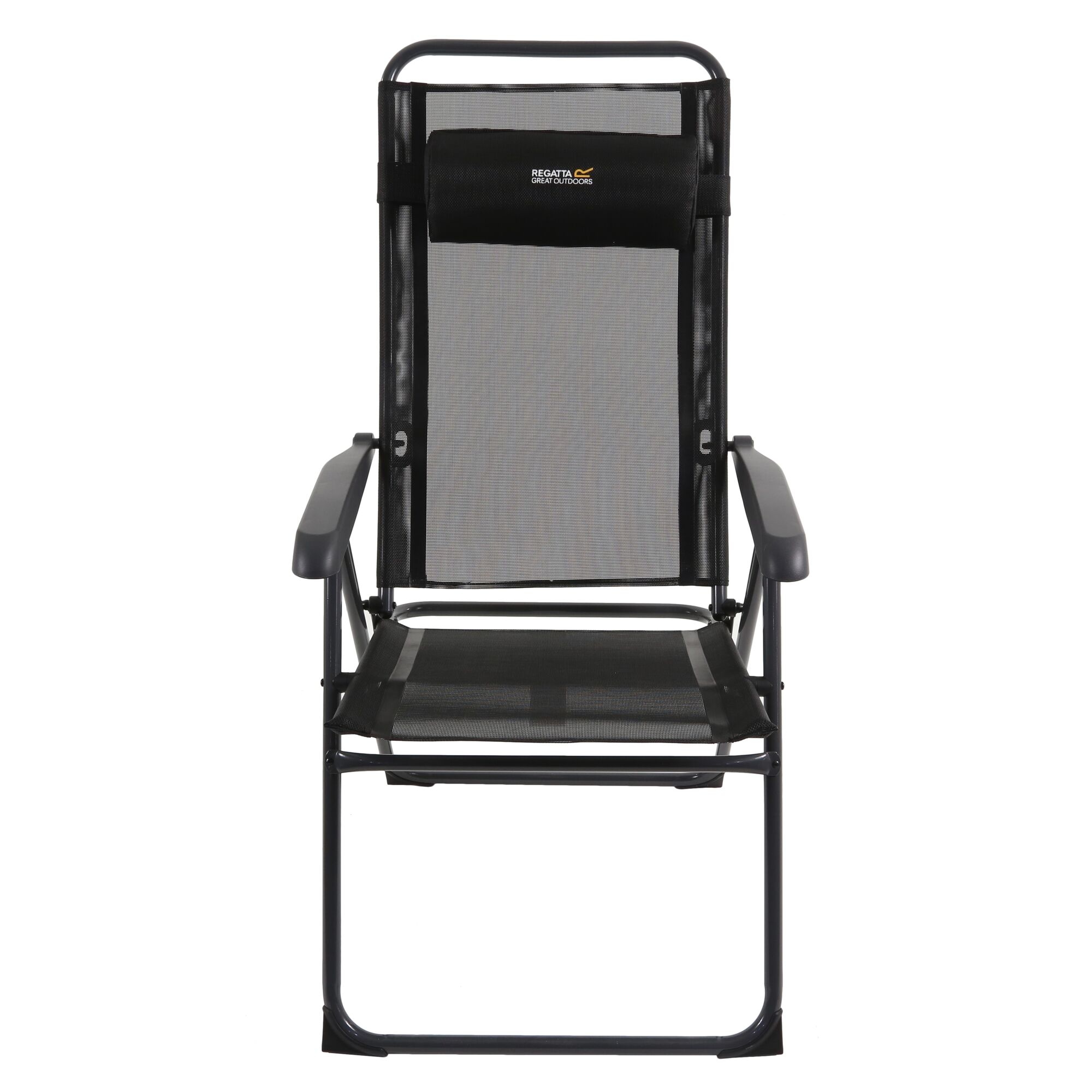 Colico Hard Armed Reclining Lounge Chair | Black