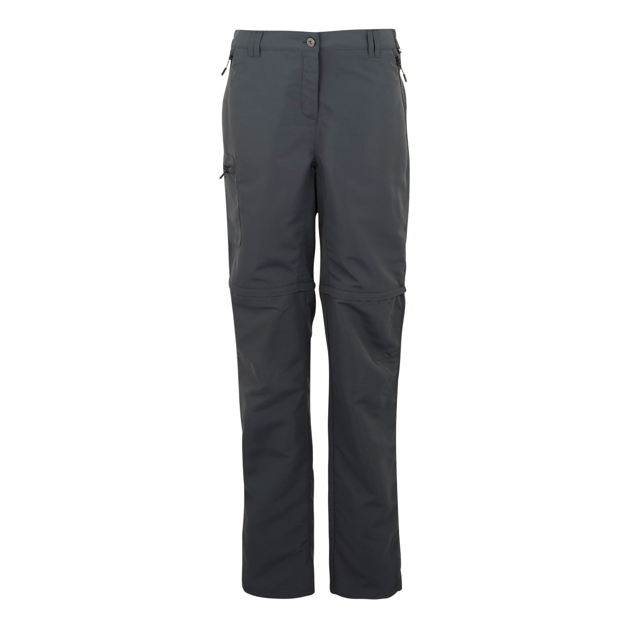 Women's Chaska III Zip Off Walking Trousers | Seal Grey