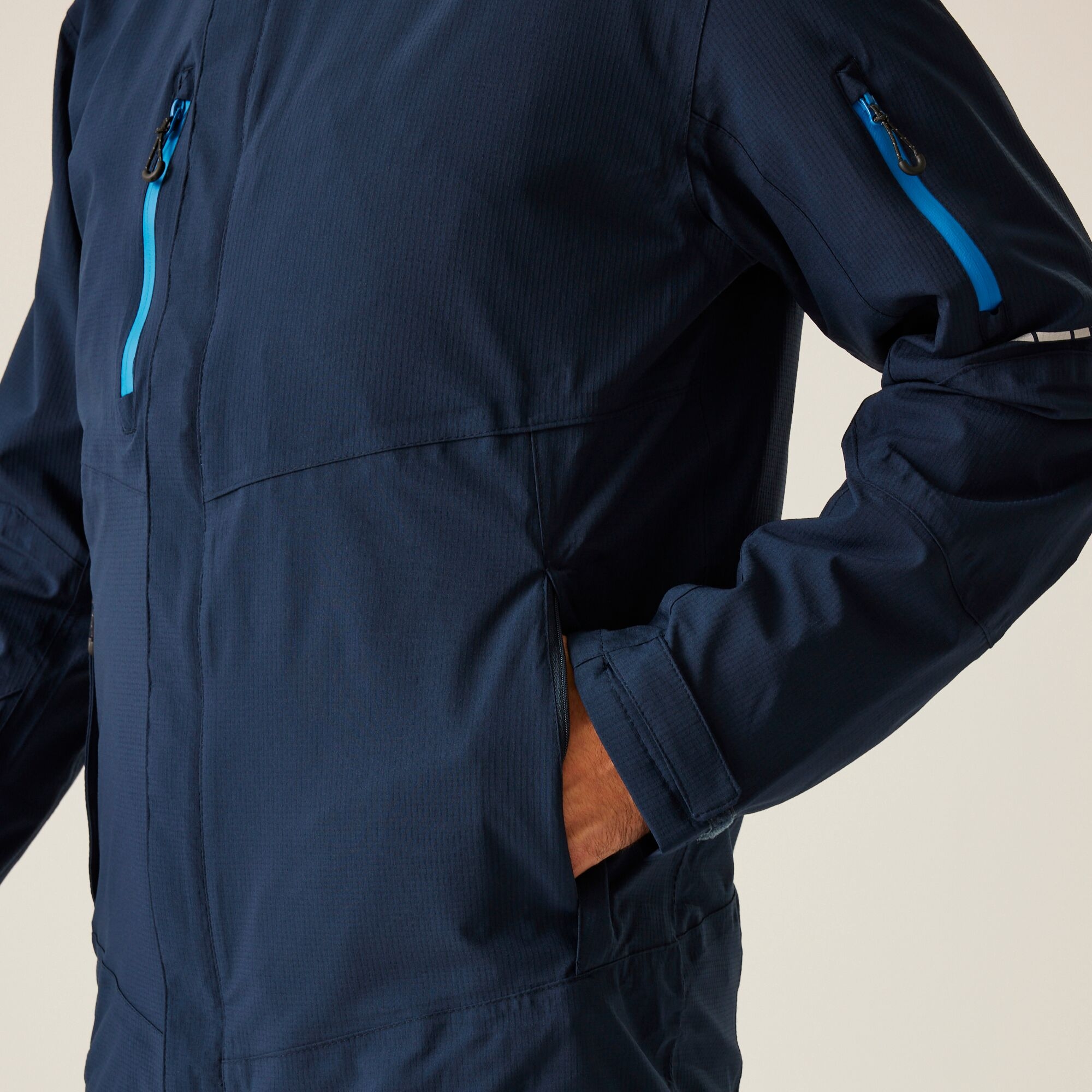 Men's X-Pro Exosphere II Shell Jacket | Navy Oxford Blue