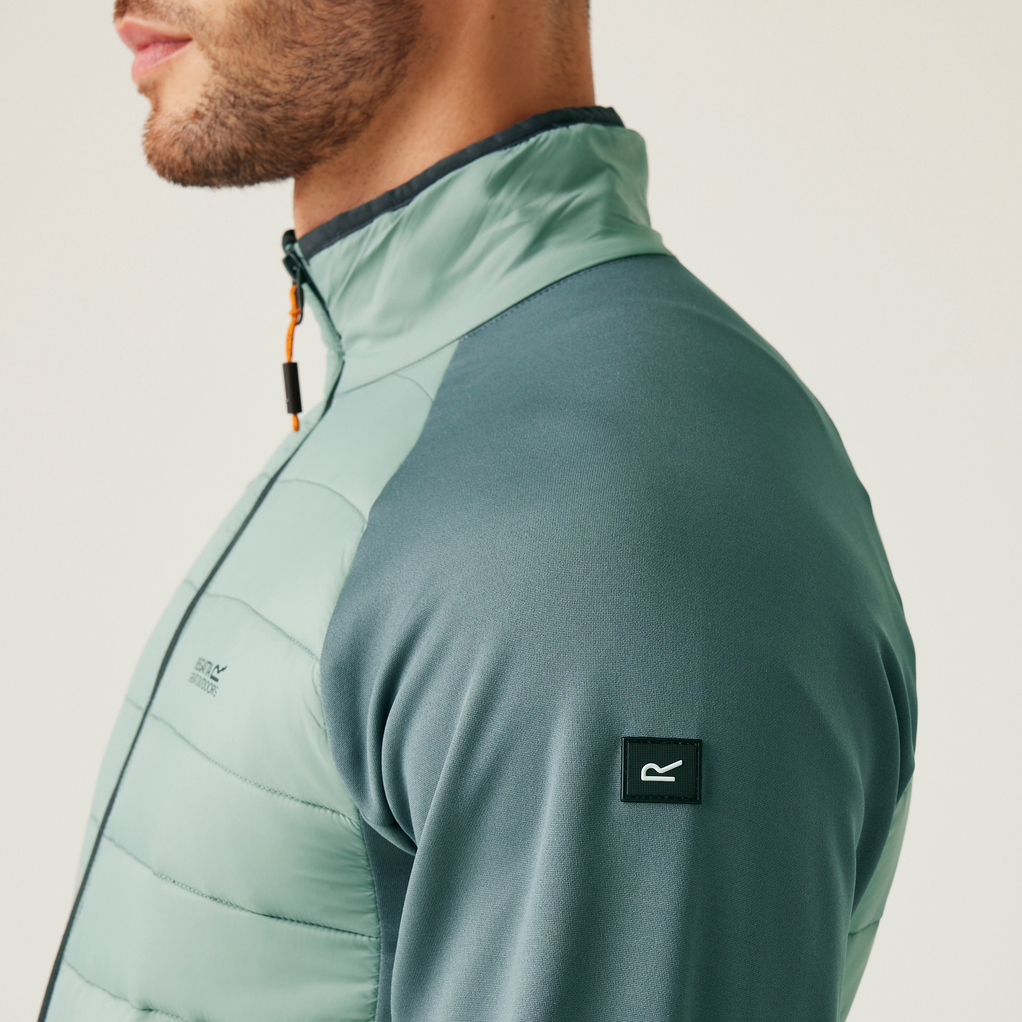 Men's Clumber IV Hybrid Jacket | Glacier Stormy Weather
