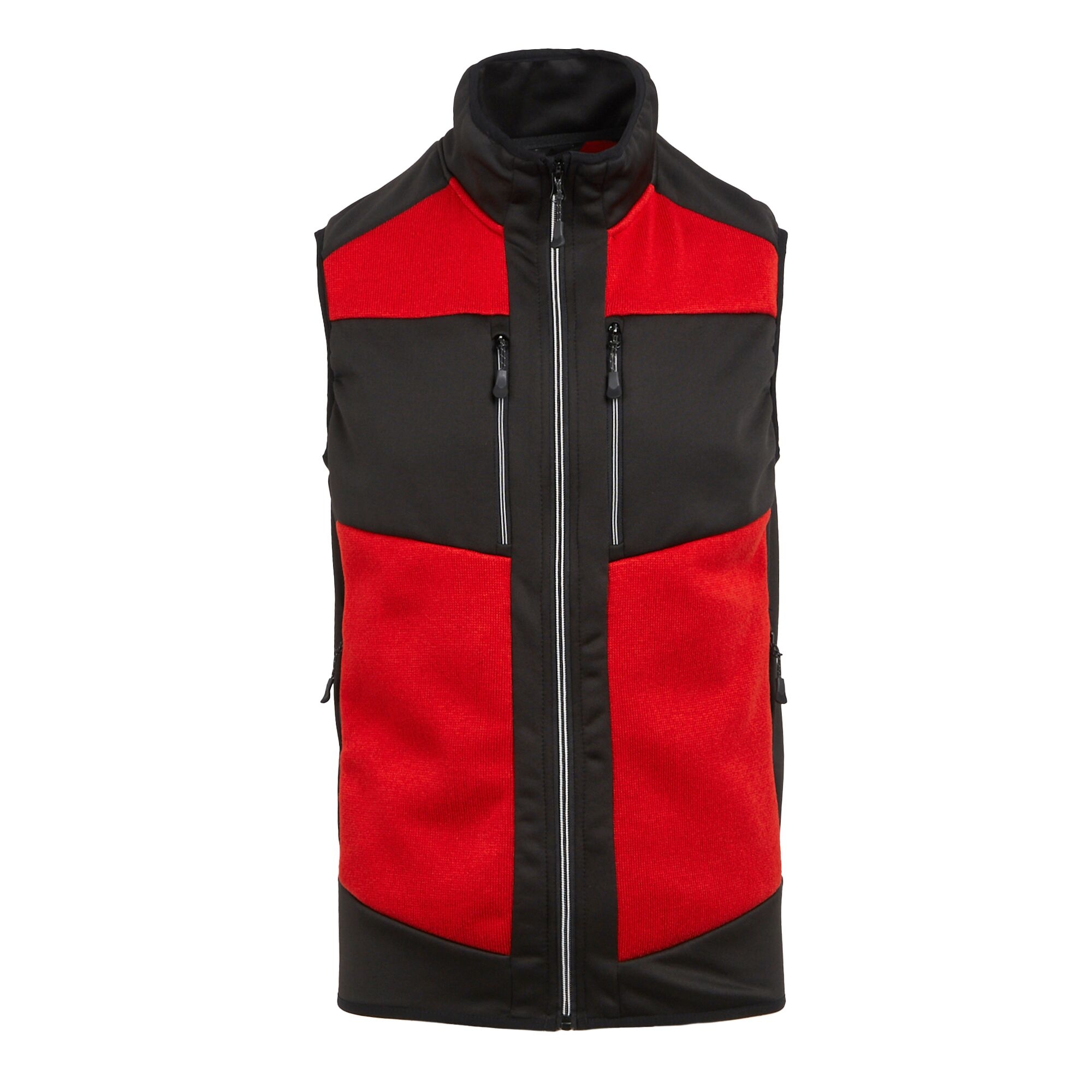 Men's E-Volve Stretch Bodywarmer | Classic Red Black
