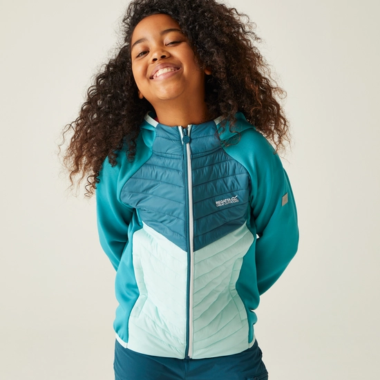 Kids' Kielder Hybrid VIII Jacket | Rumba Red Red Sky