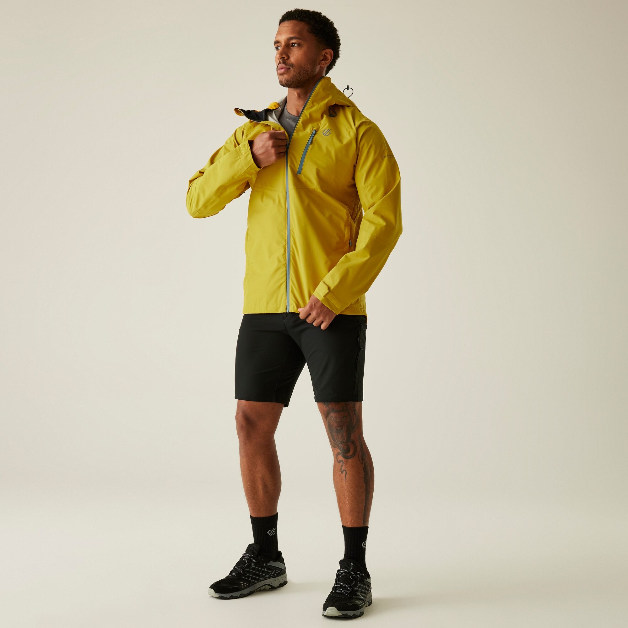 Men's Breathe Out Waterproof Jacket | Yellow Gold