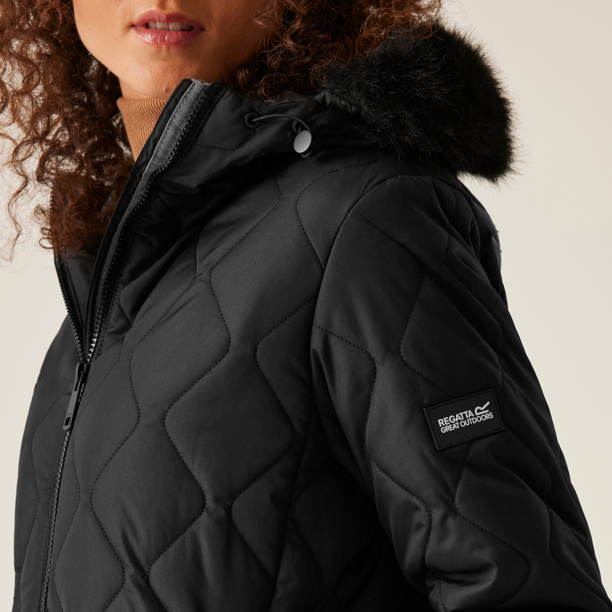 Women's Fritha III Insulated Parka Jacket | Black