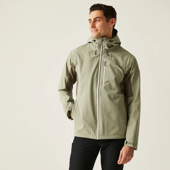 Men's Birchdale II Waterproof Jacket | Nephrite Green Black