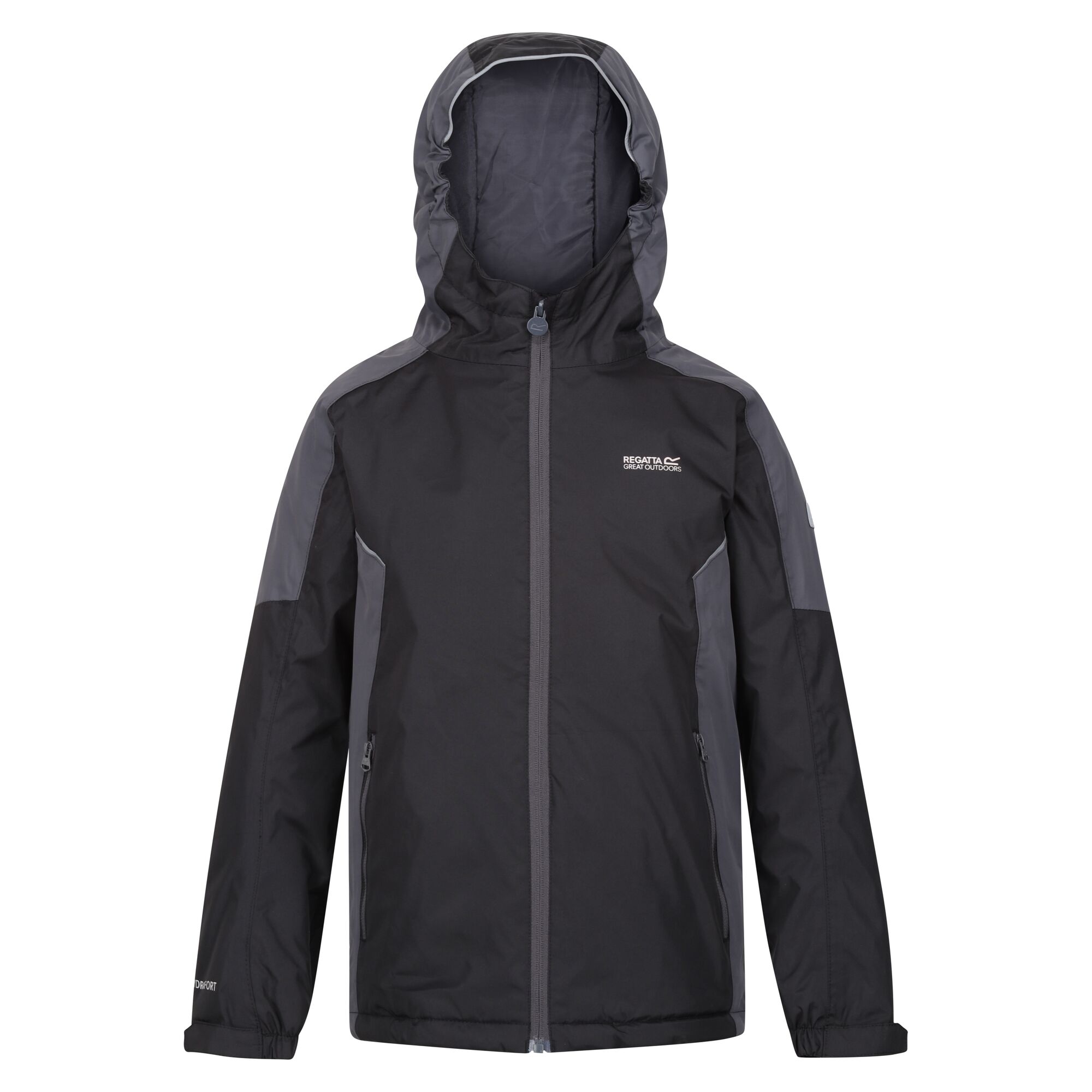 Kids' Hurdle IV Waterproof Insulated Jacket | Black Seal Grey