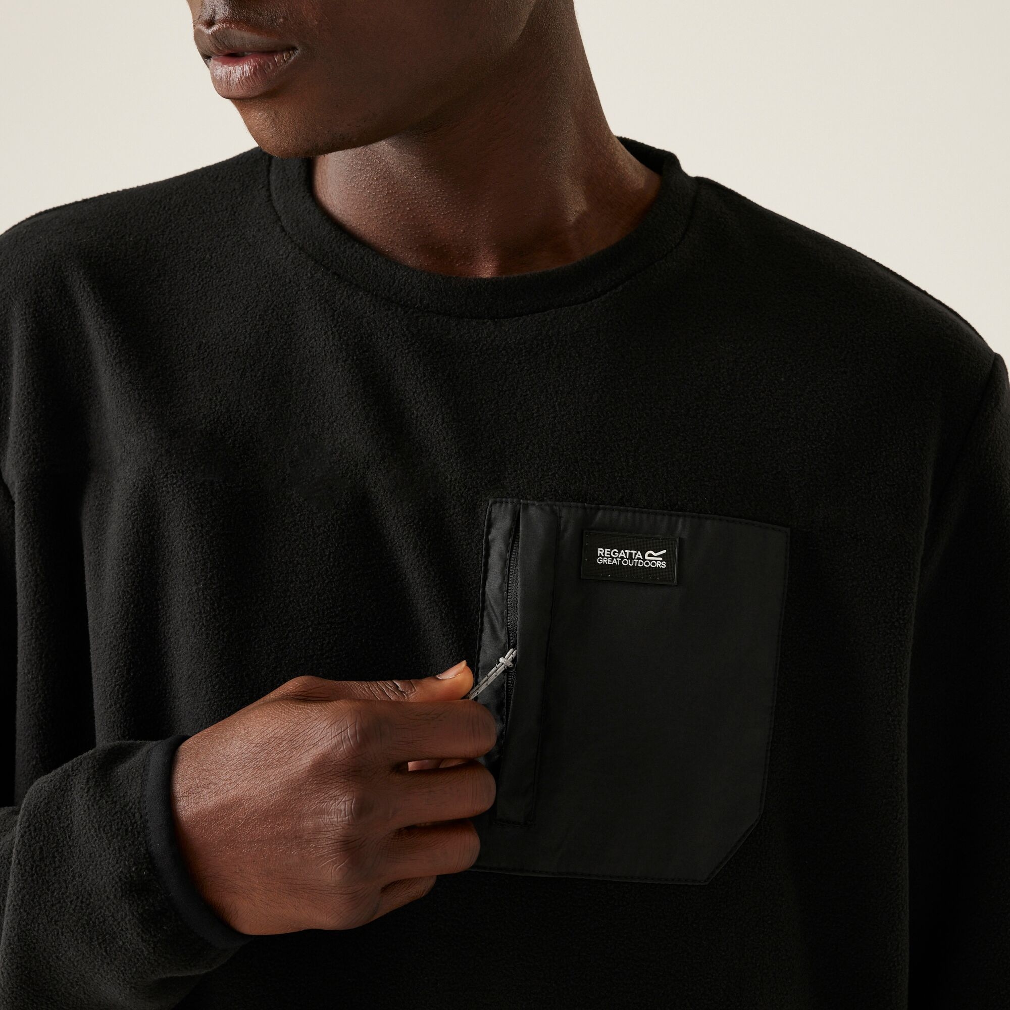 Men's Frankie Crew Sweatshirt | Black