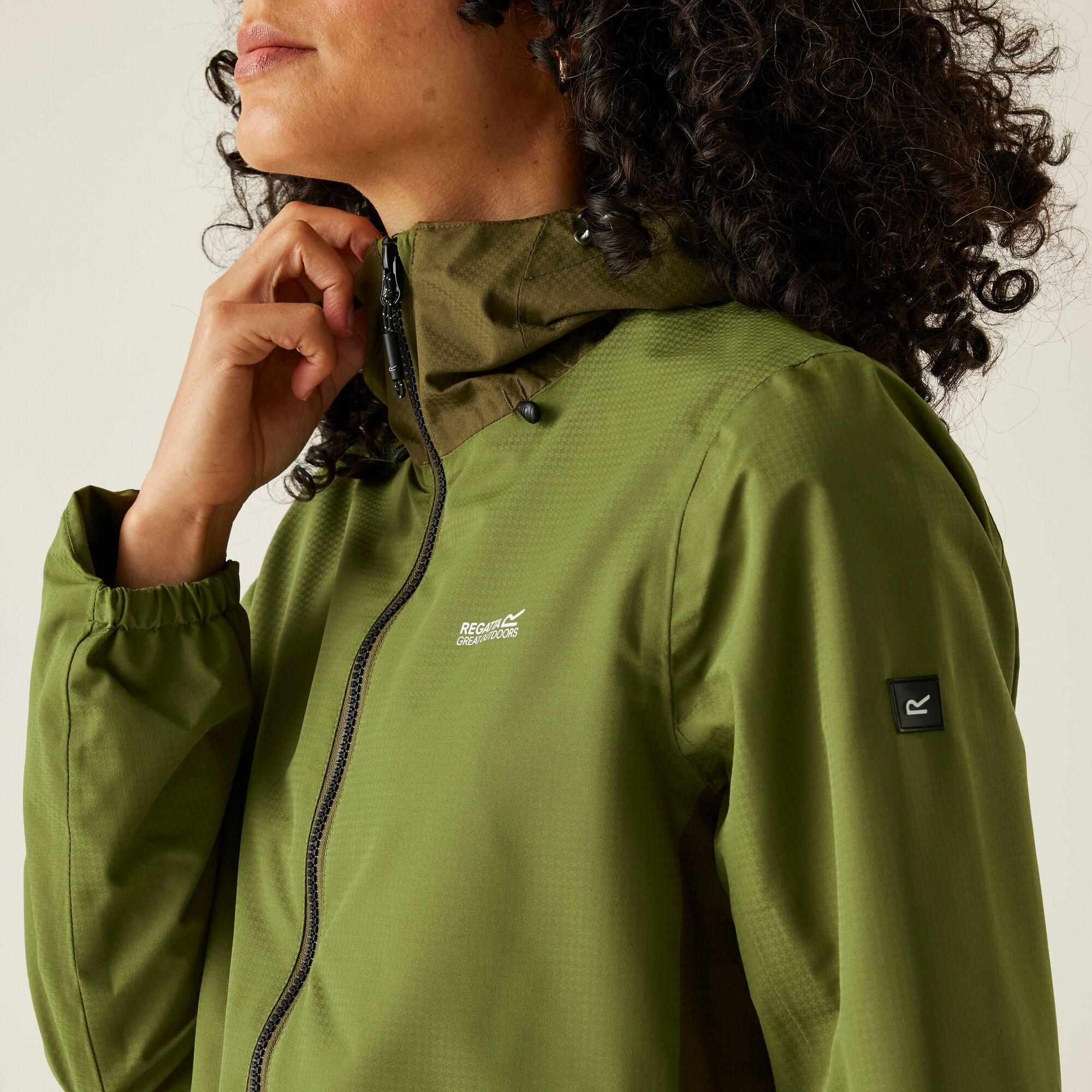 Women's Hamara IV Waterproof Jacket | Nephrite Green Camo Green