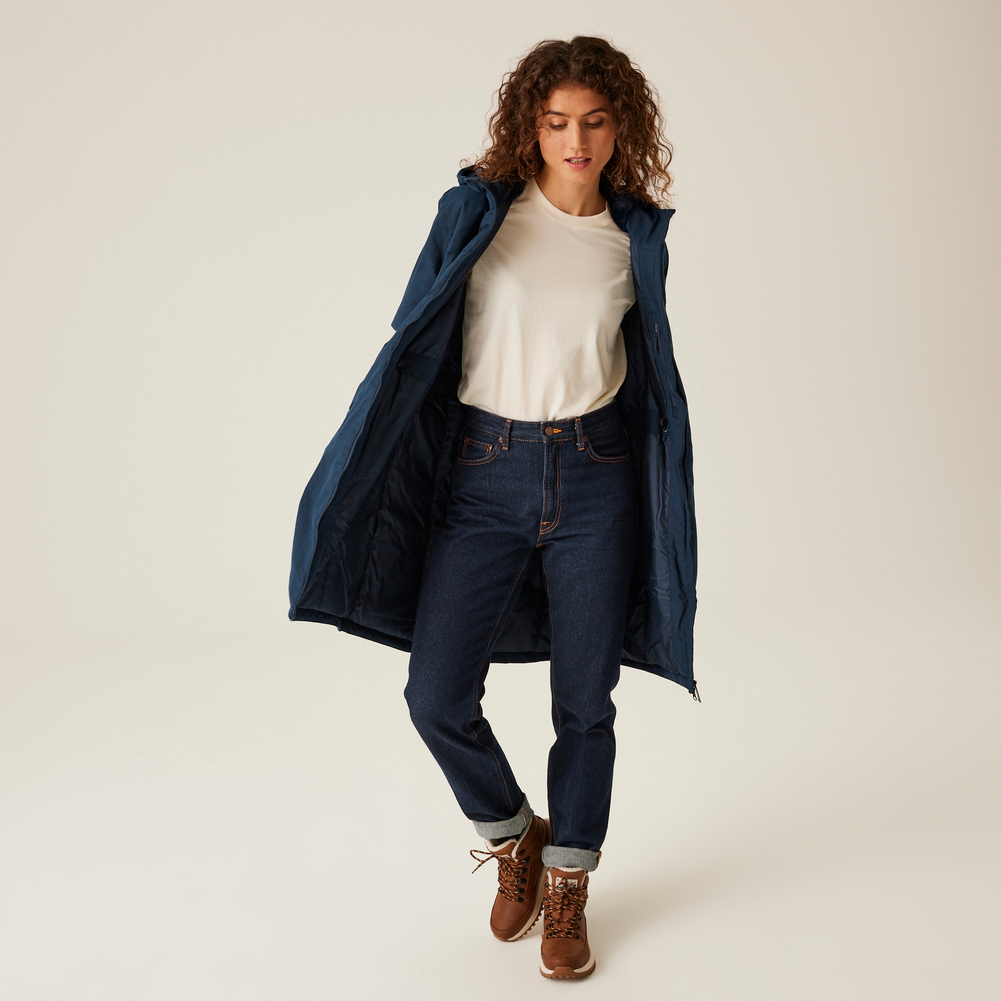 Women's Romine II Waterproof Parka Jacket | Navy Marl