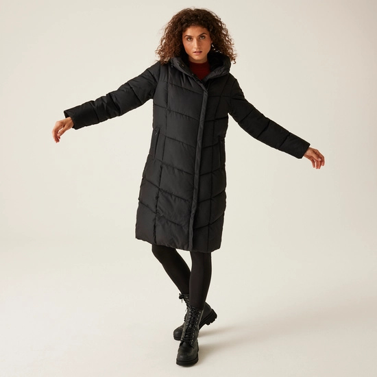 Women's Nurie Quilted Jacket | Dark Brown