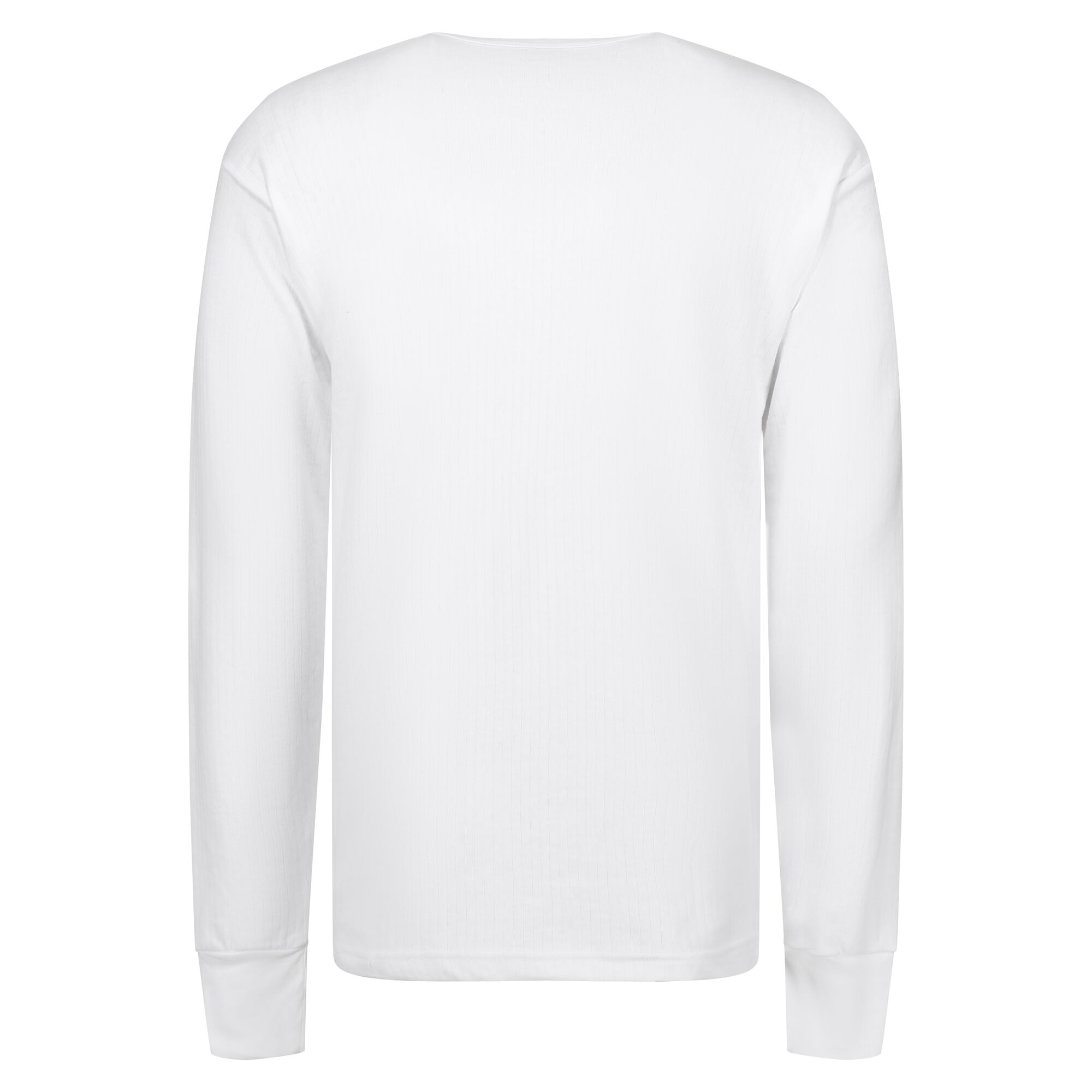 Men's Long Sleeve Thermal Vest | White