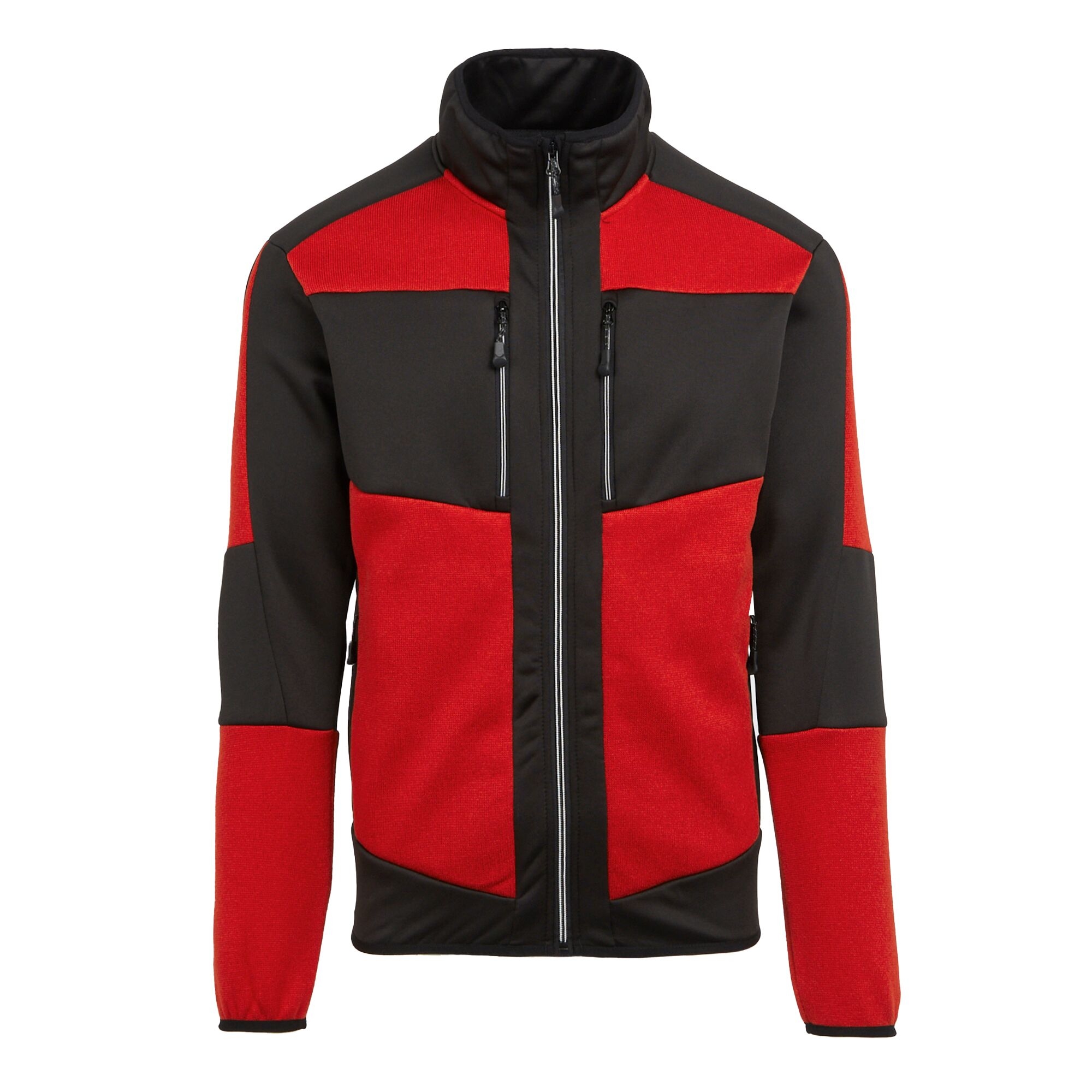 Men's E-Volve Stretch Midlayer | Classic Red Black