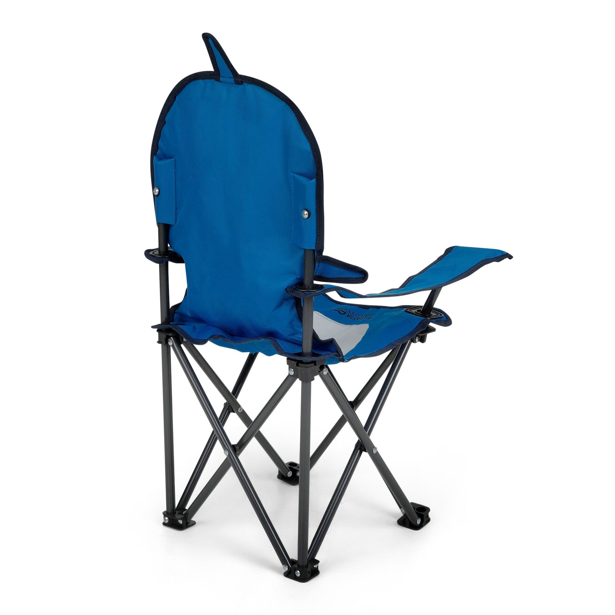 Kids Animal Camping Chair | Bubbles The Shark Hawaiian Blue