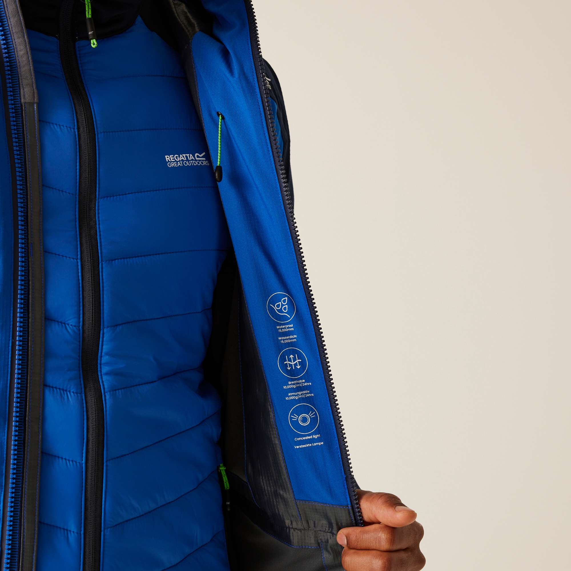 Men's Sacramento X 3-in-1 Jacket | Olympian Blue Navy