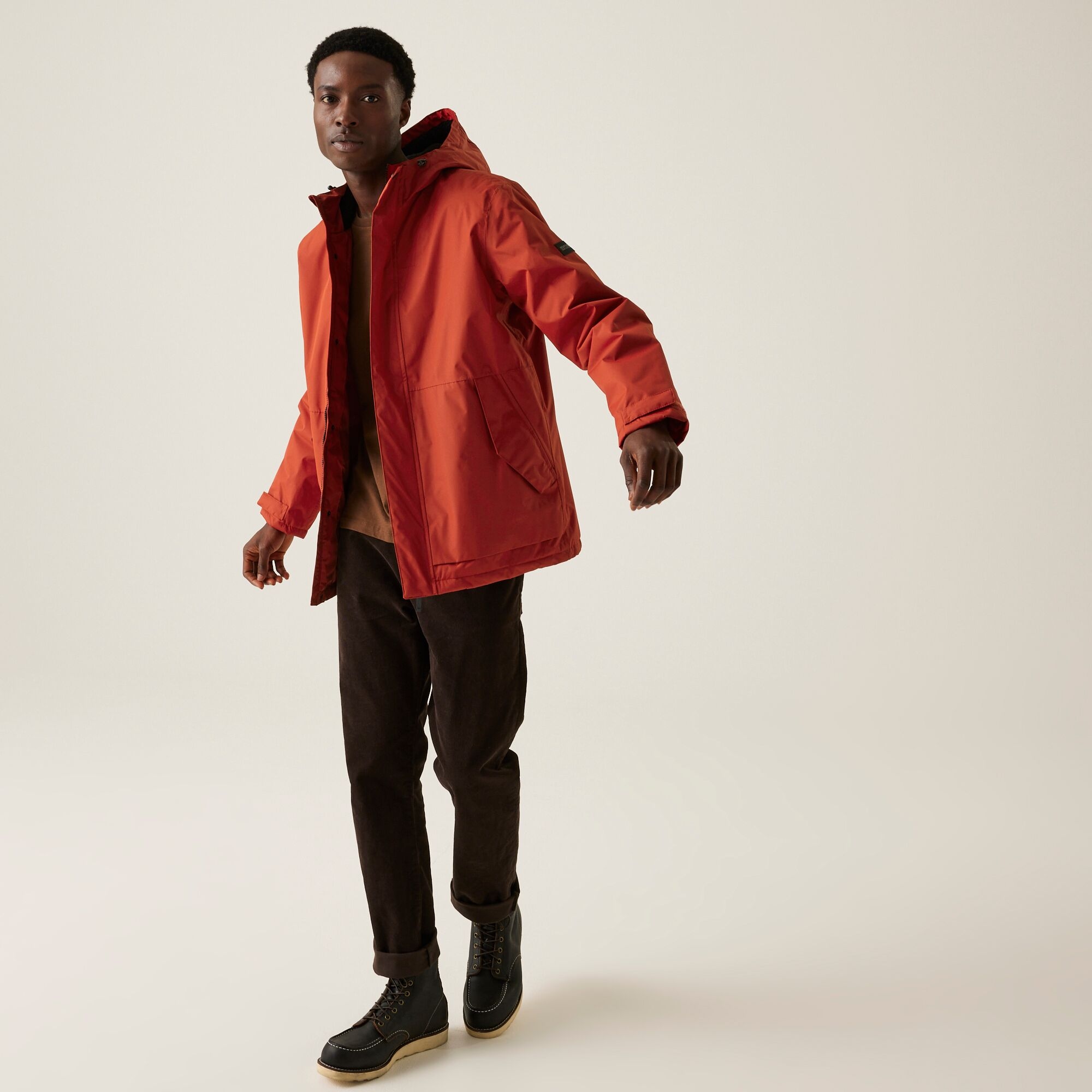 Men's Sterlings IV Waterproof Jacket | Red Ochre