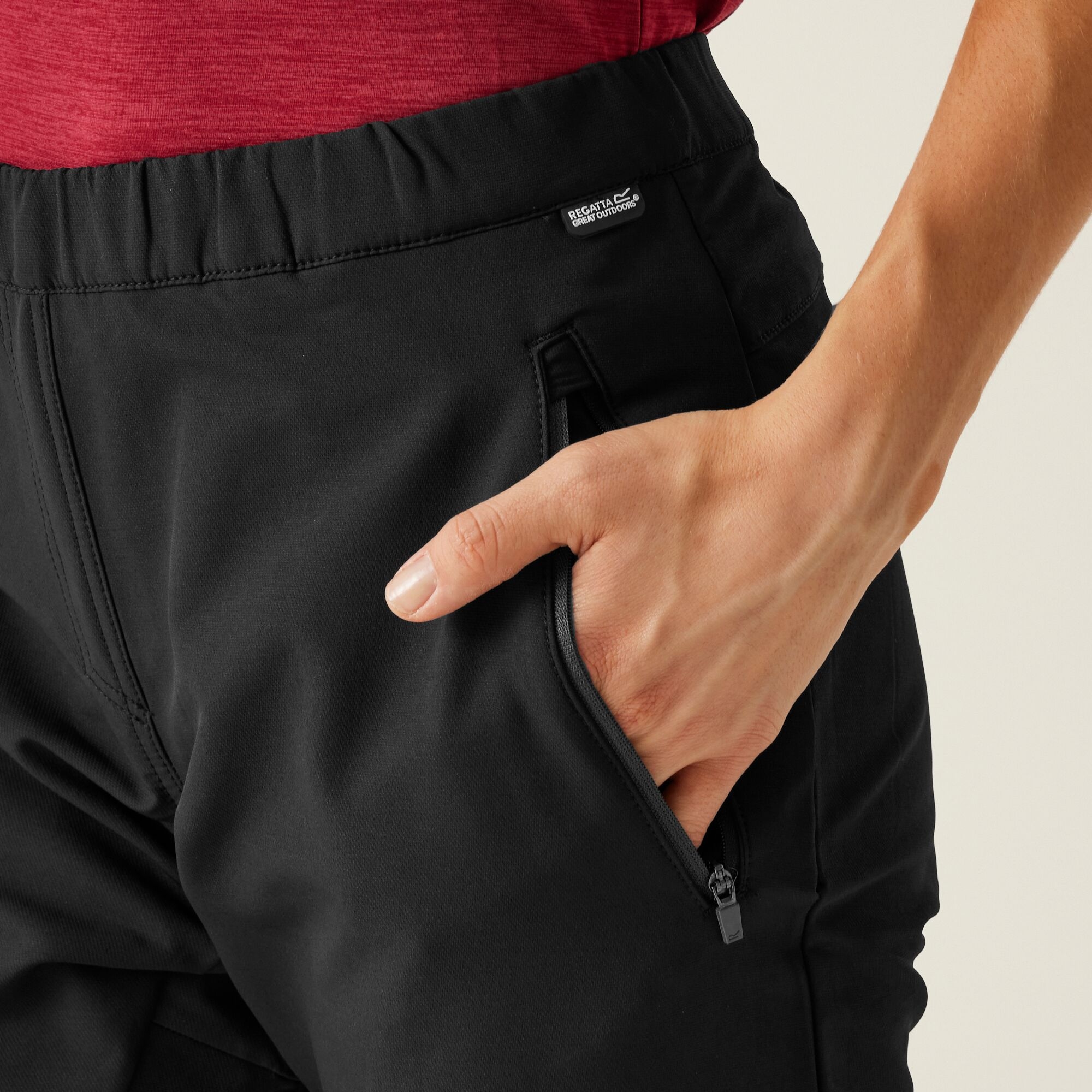 Women's Winter Pentre Stretch Trousers | Black