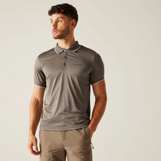 Men's Remex II Jersey Polo Shirt | Nephrite Green Solid