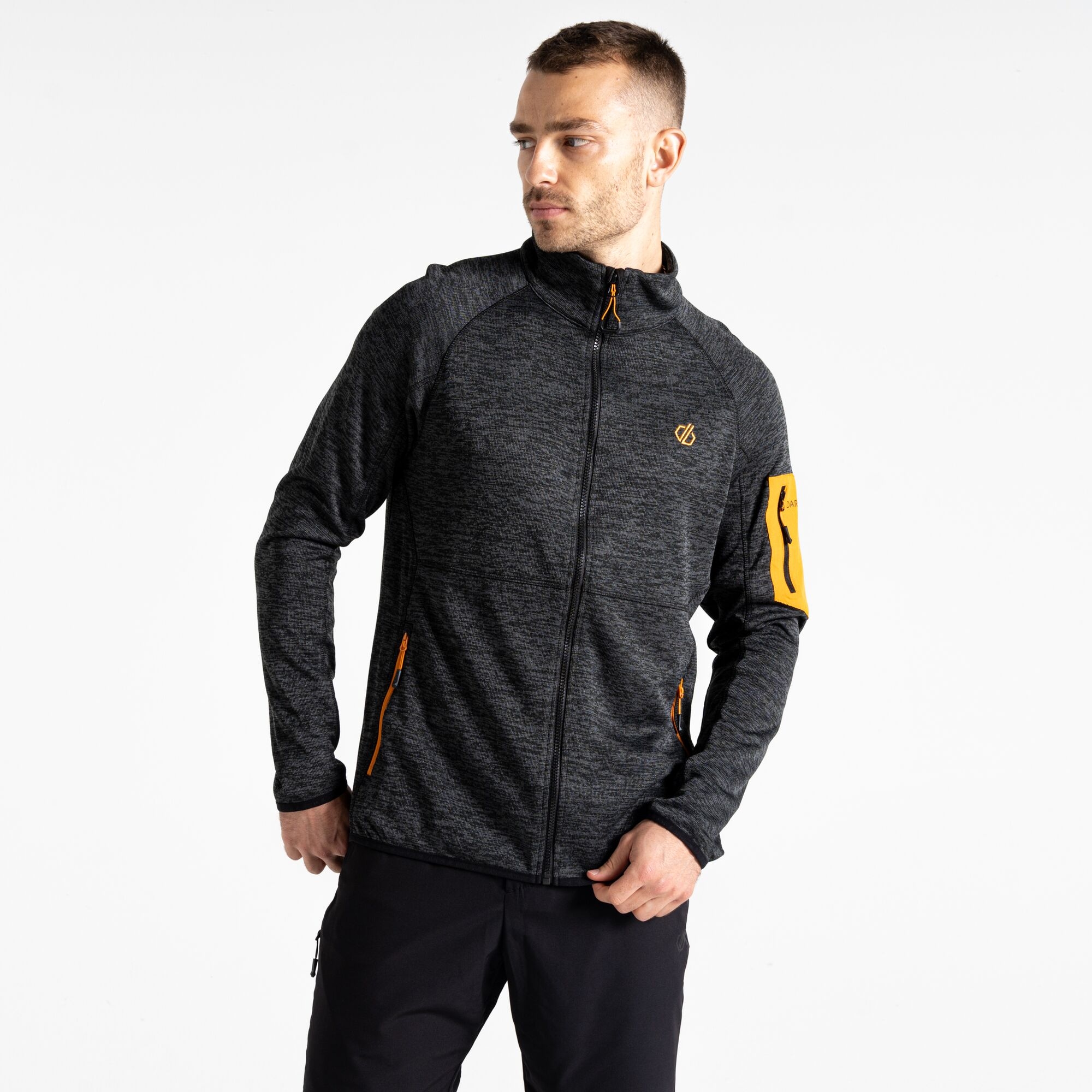 Men's Torrek Mountain Zip Through Fleece | Black