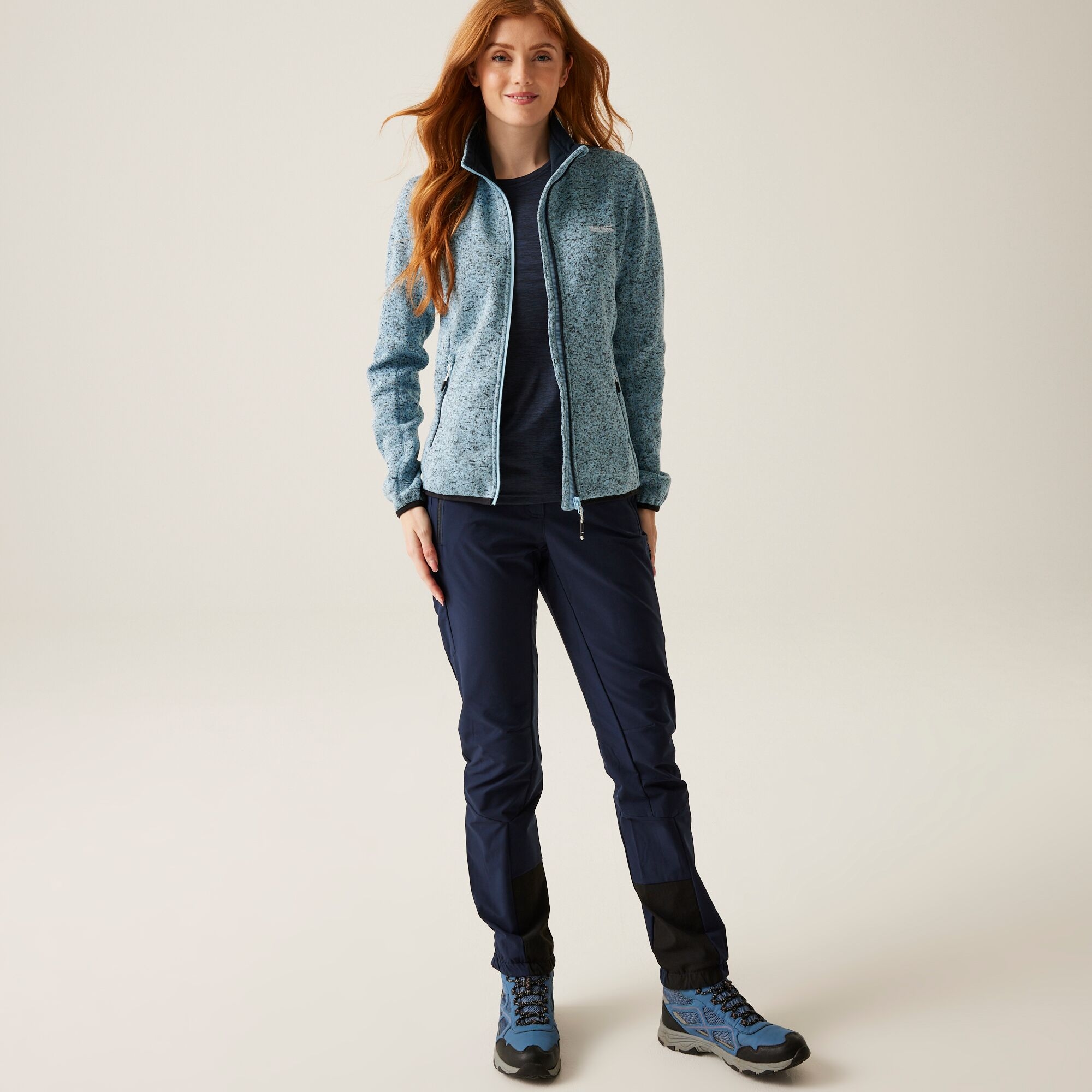 Women's Newhill Full Zip Fleece | Clear Sky Navy