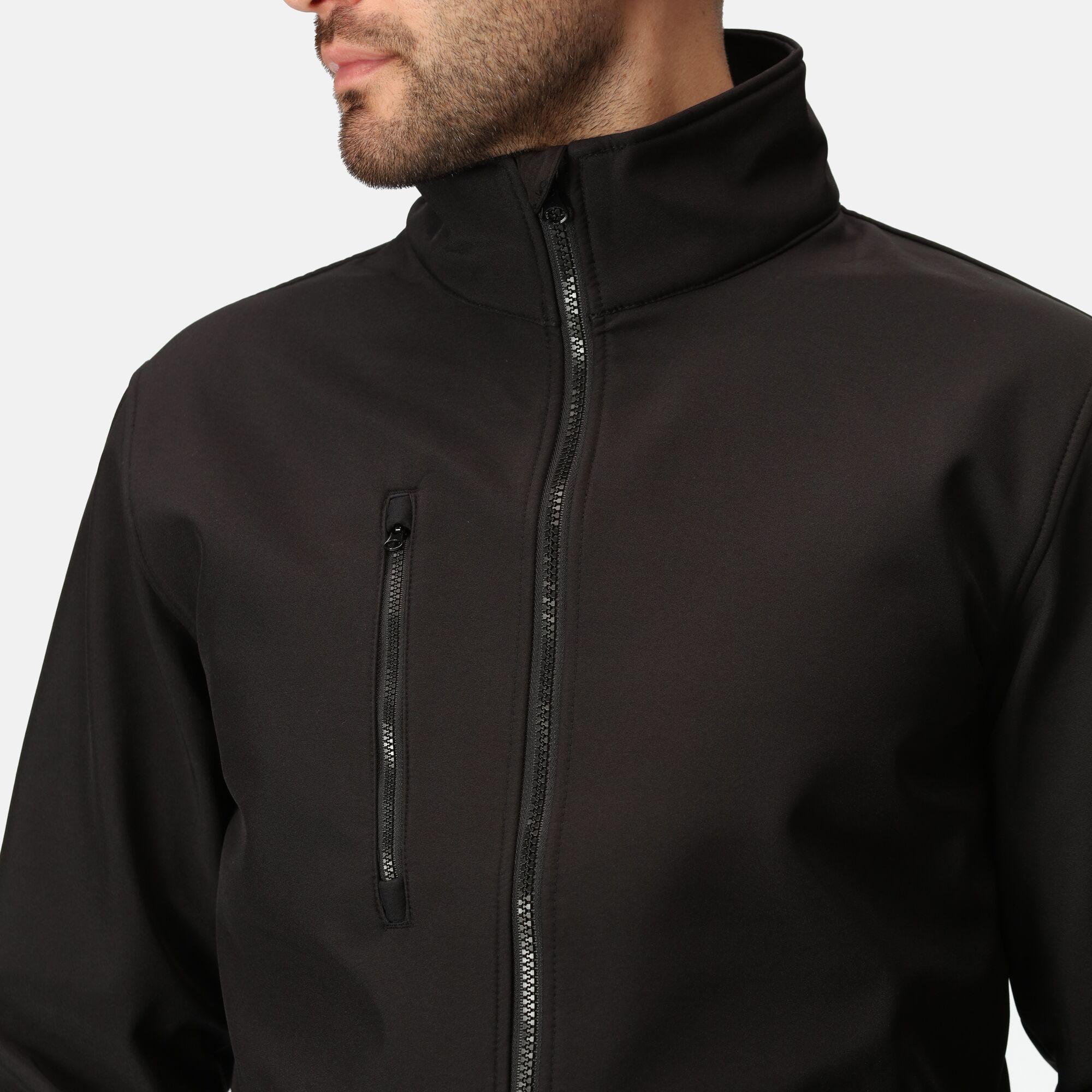 Men's Ablaze 3 Layer Softshell Jacket | Black