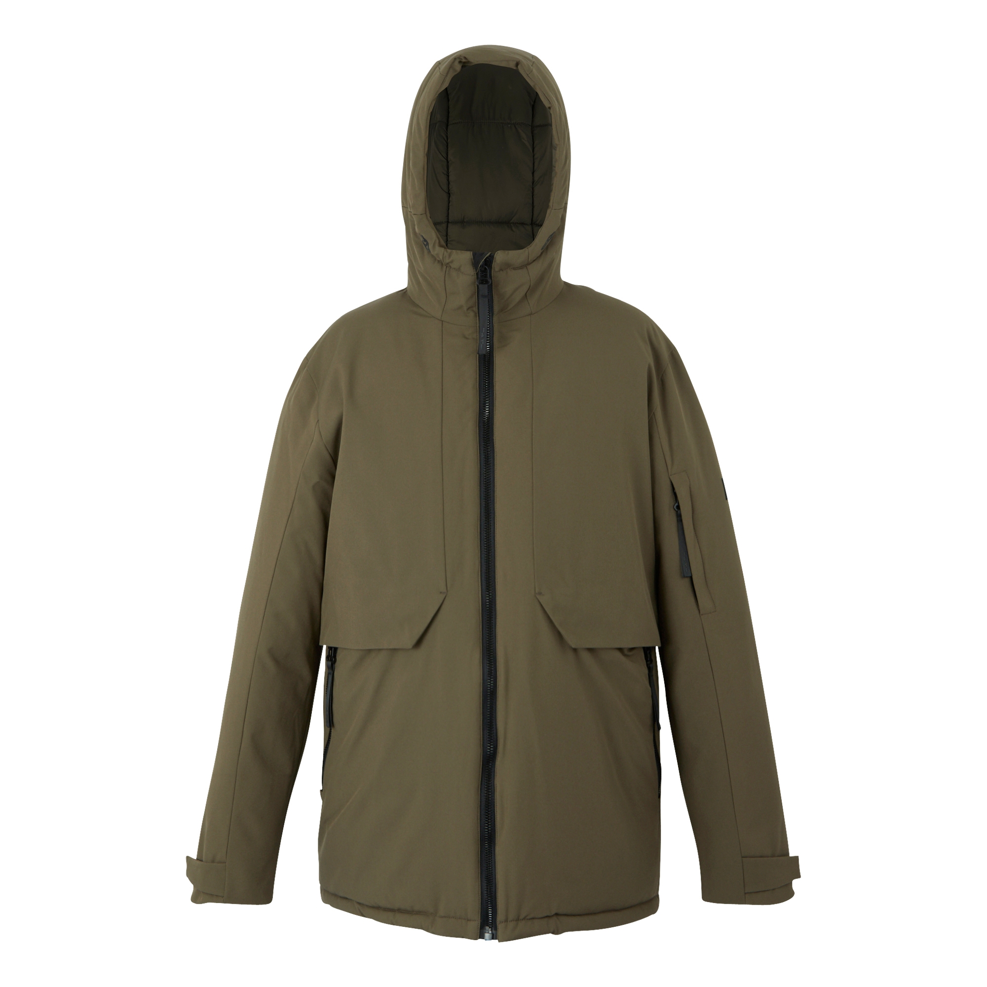 Men's Dallymoore Insulated Padded Jacket | Crocodile Black
