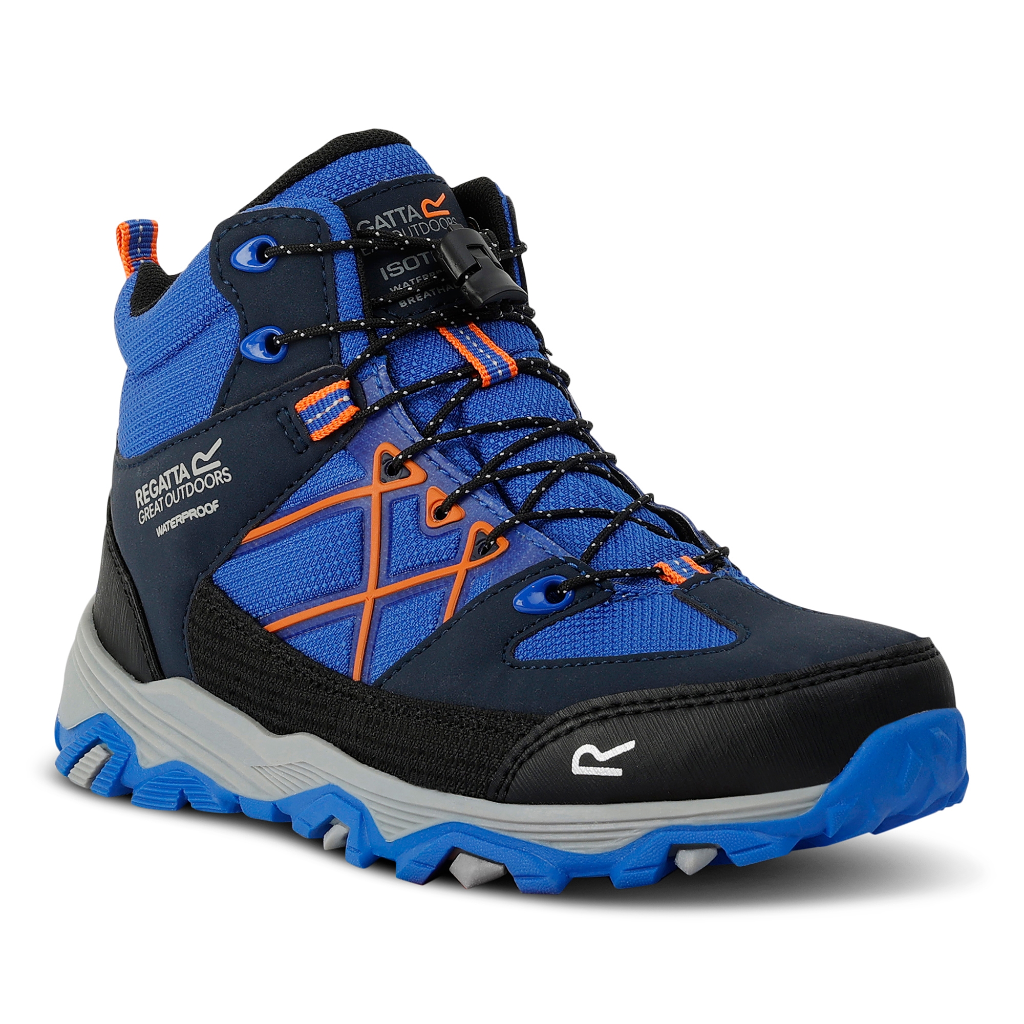 Kids' Samaris III Walking Boots | Oxford Blue Orange