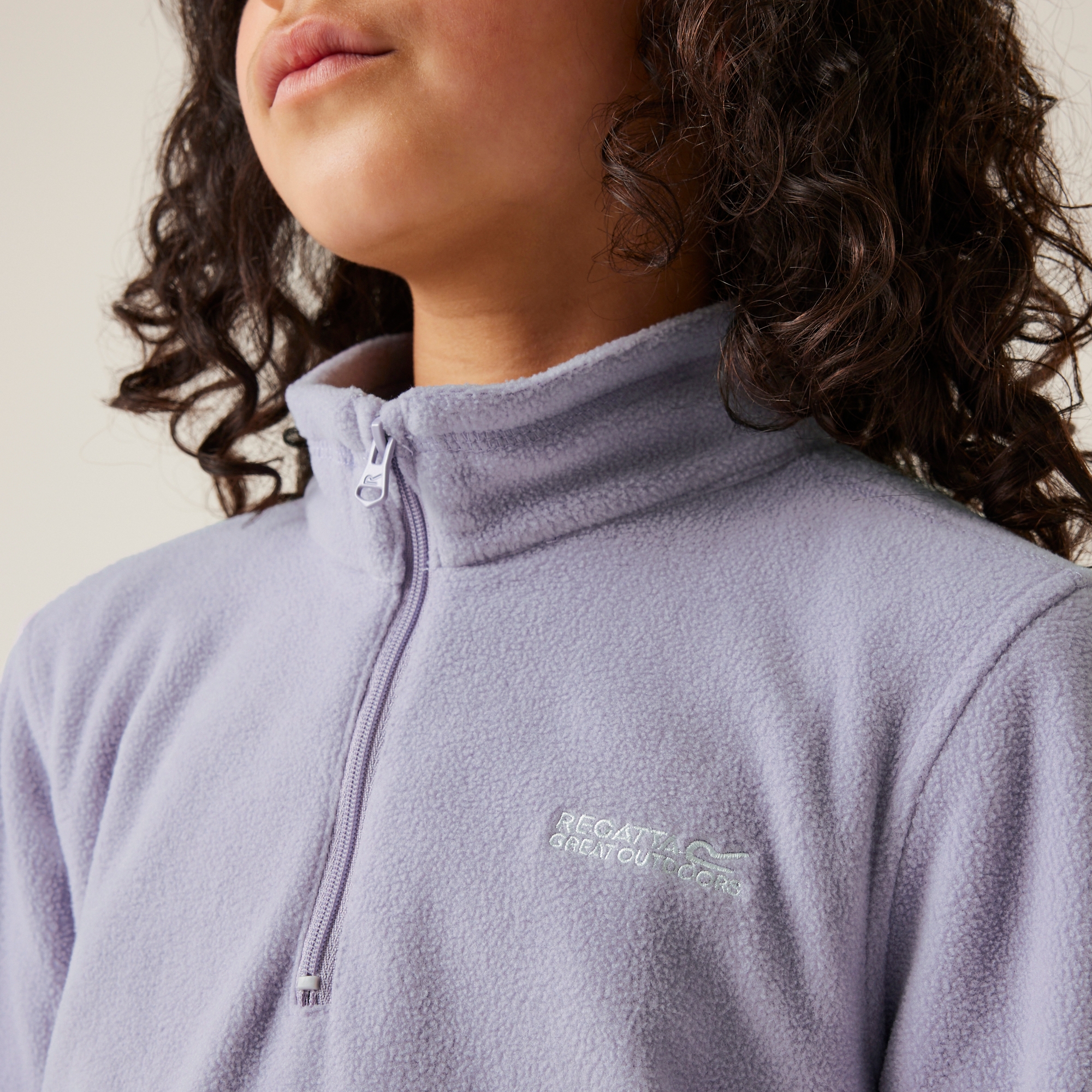 Kids' Hot Shot II Half Zip Fleece | Wisteria