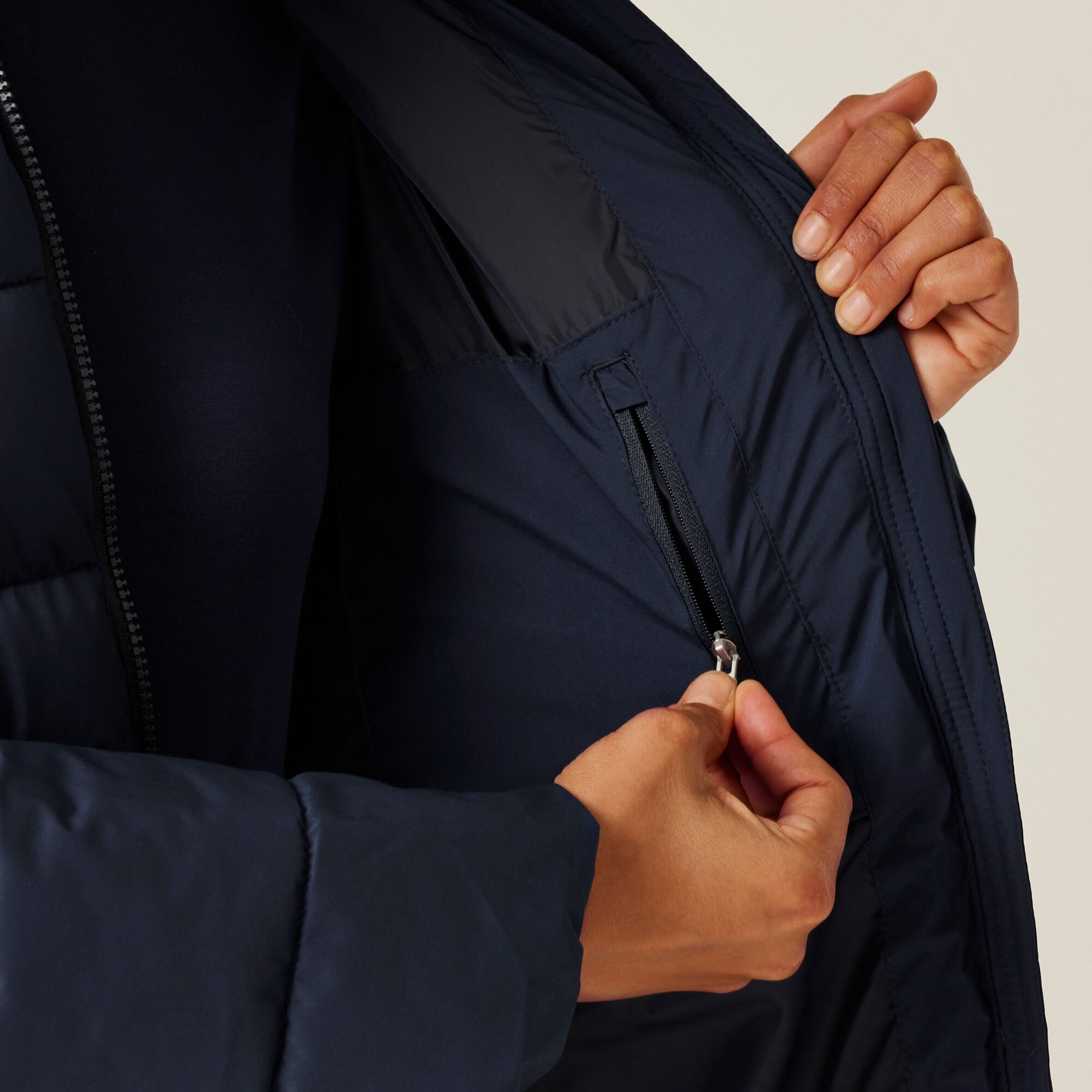 Women's Elender Quilted Jacket | Navy