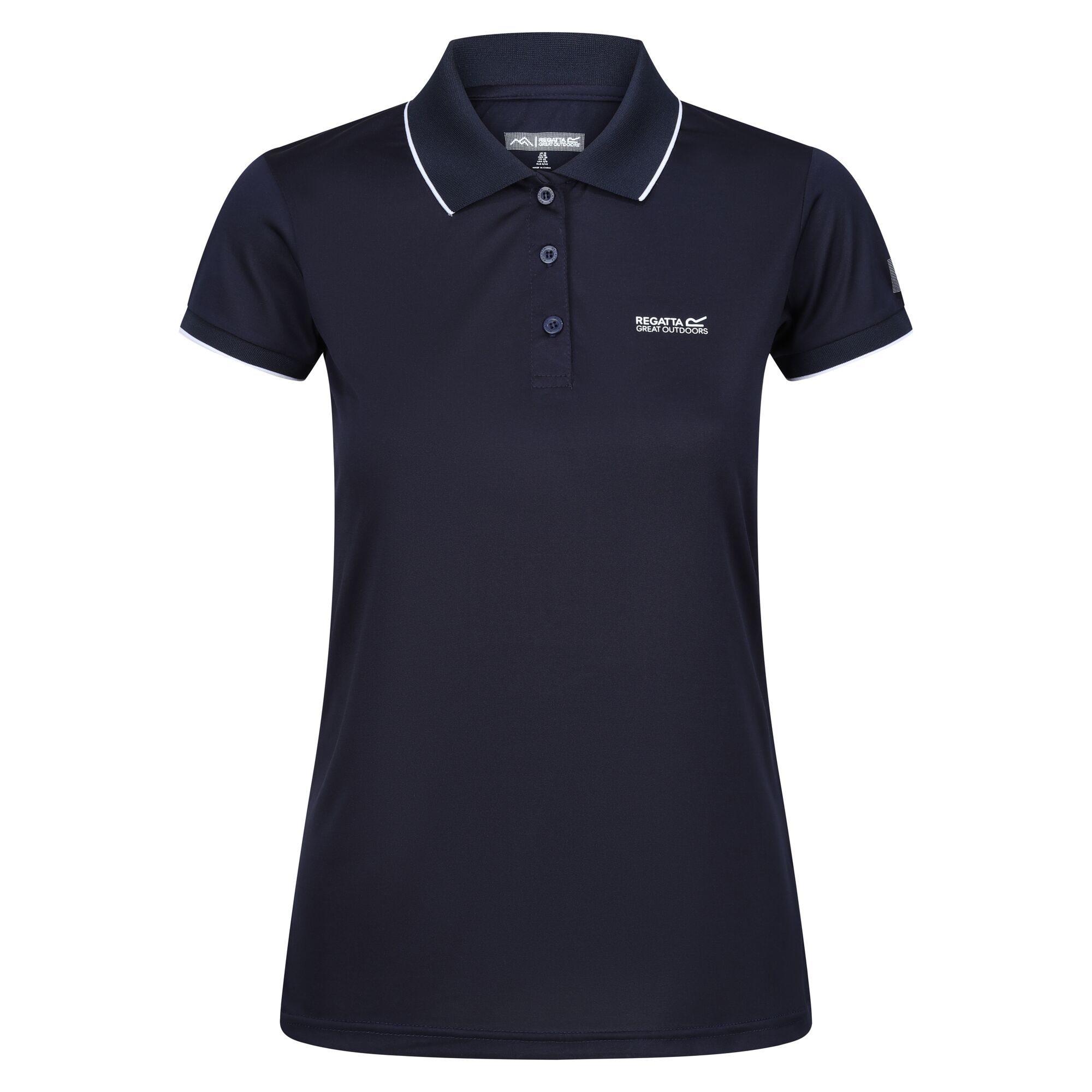 Women's Remex II Active Polo Shirt | Navy Solid