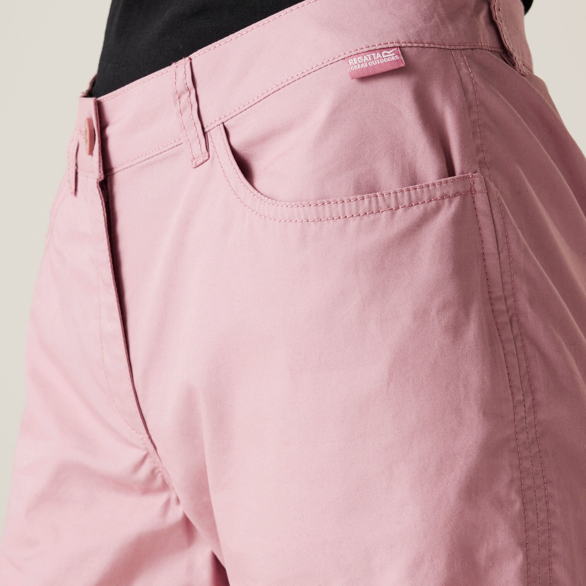 Women's Pemma Casual Chino Shorts | Lilas