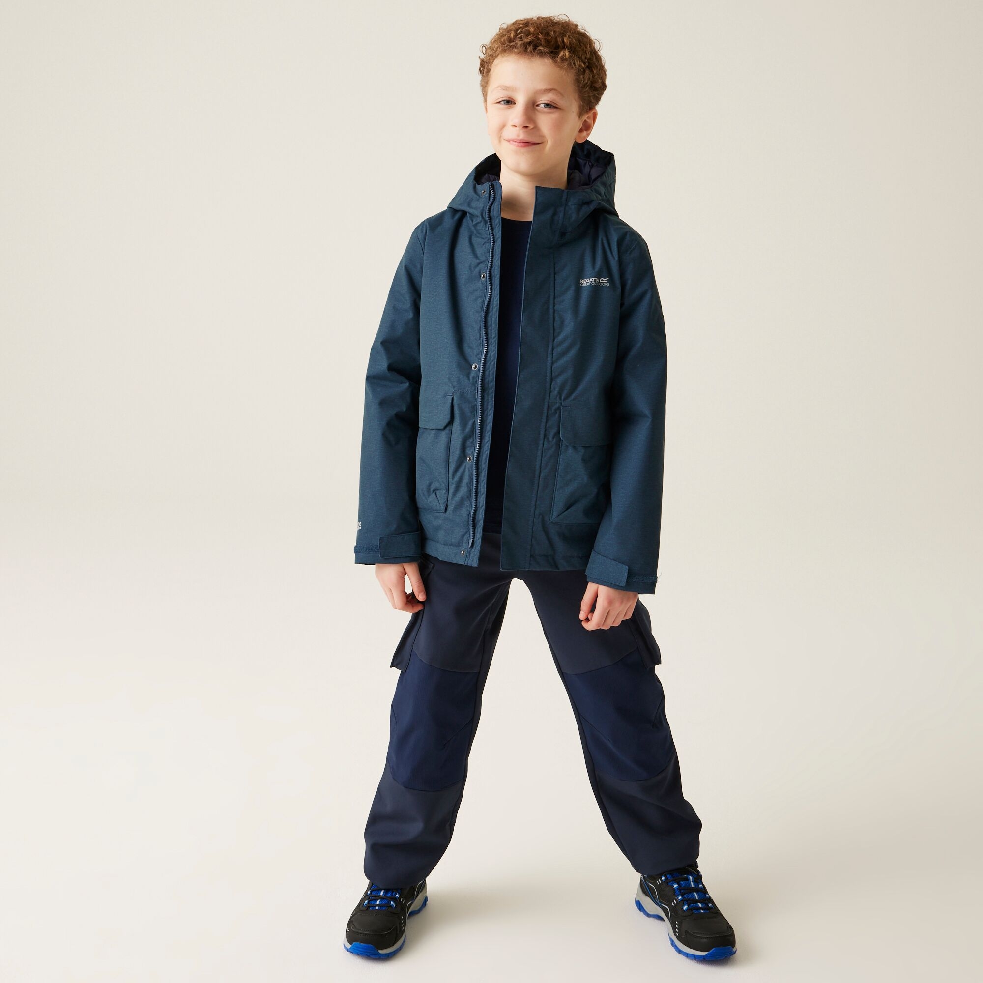 Kids' Ezdale Waterproof Jacket | Moonlight Denim