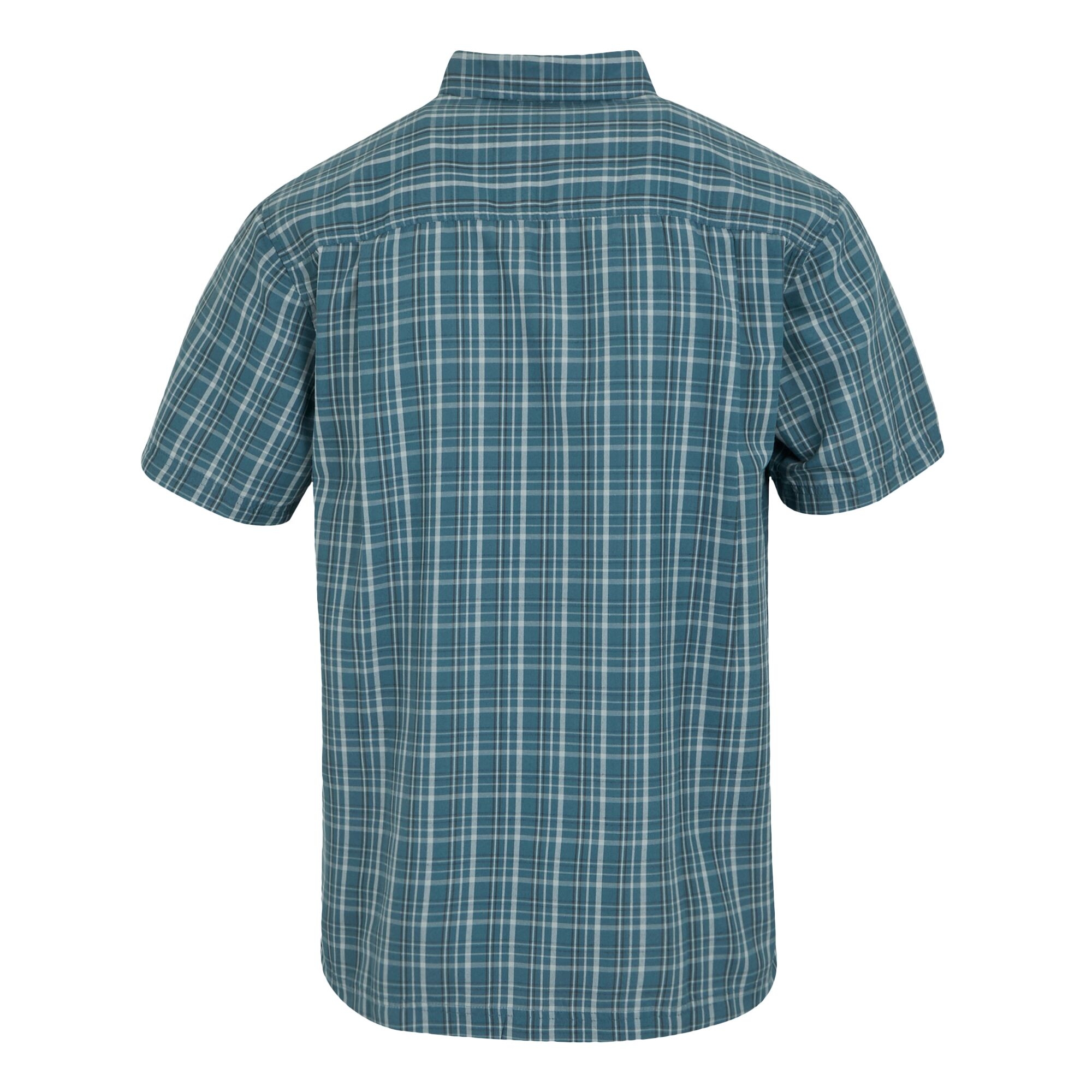 Men's Mindano IX Short Sleeve Shirt | Stormy Weather Iceberg Ash Check