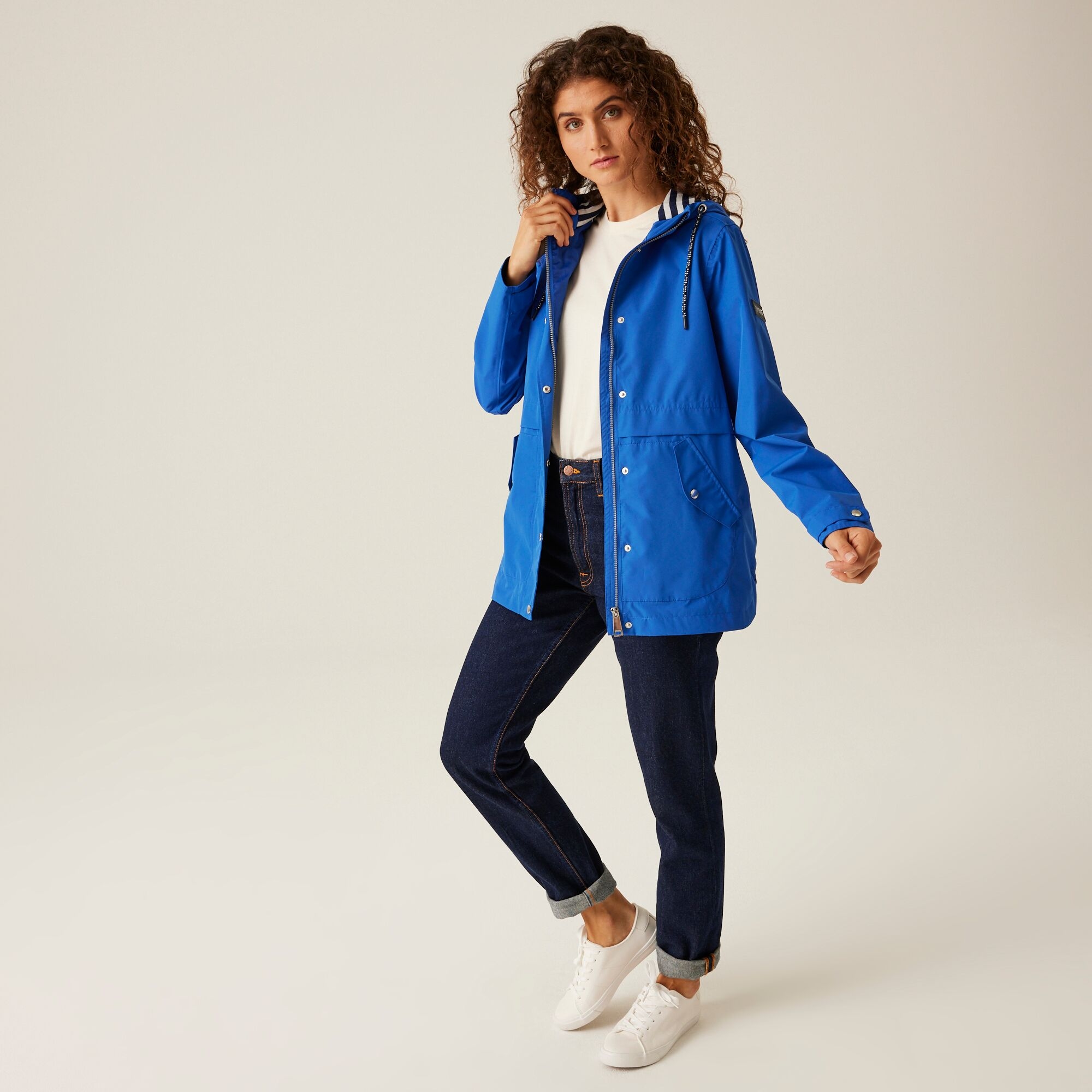 Women's Bayla Waterproof Rain Jacket | Olympian Blue