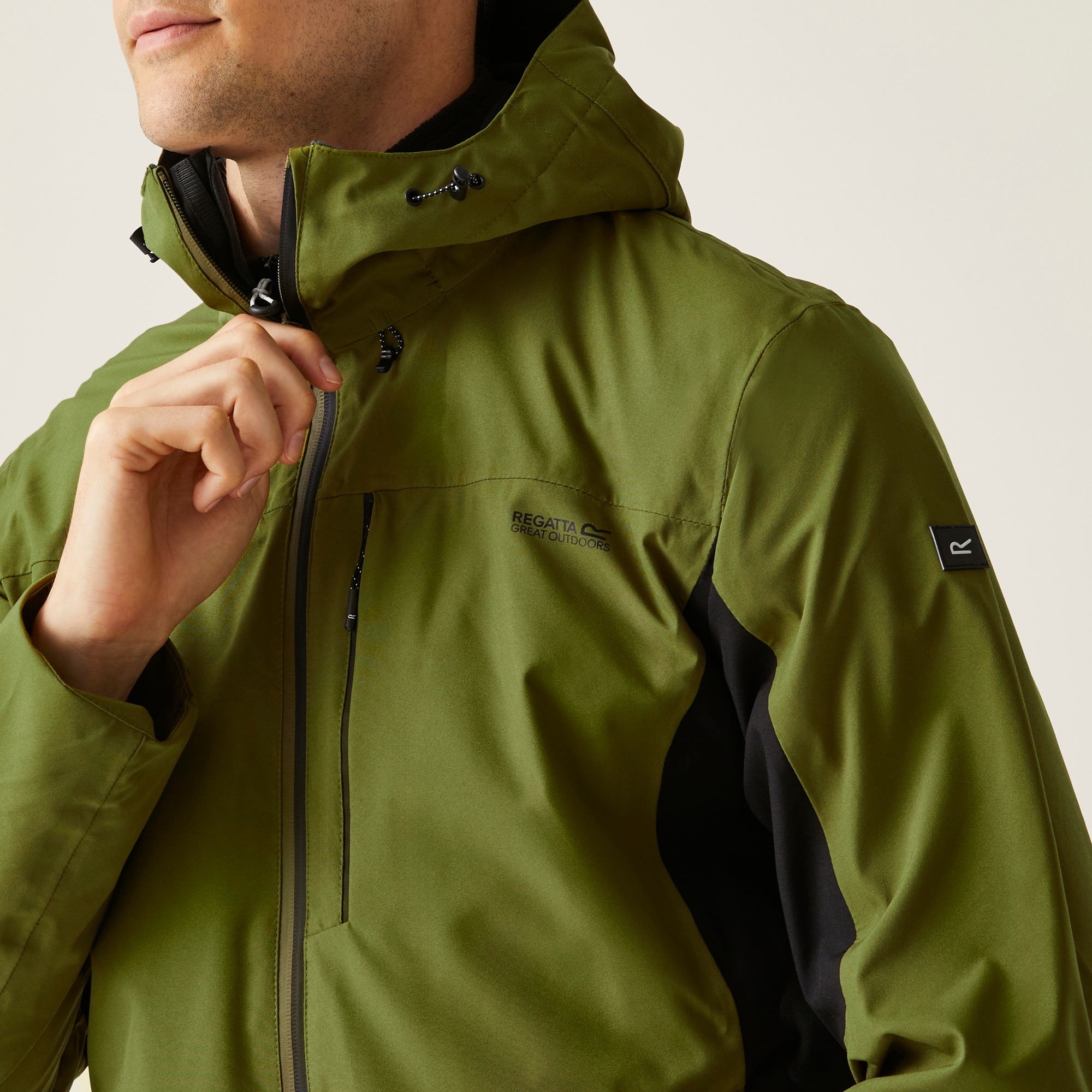 Men's Birchdale II Waterproof Jacket | Nephrite Green Black