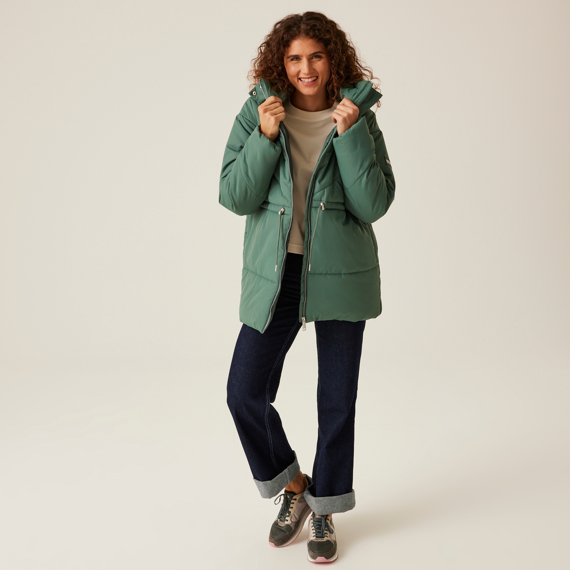 Women's Rurie Quilted Jacket | Dark Forest Green