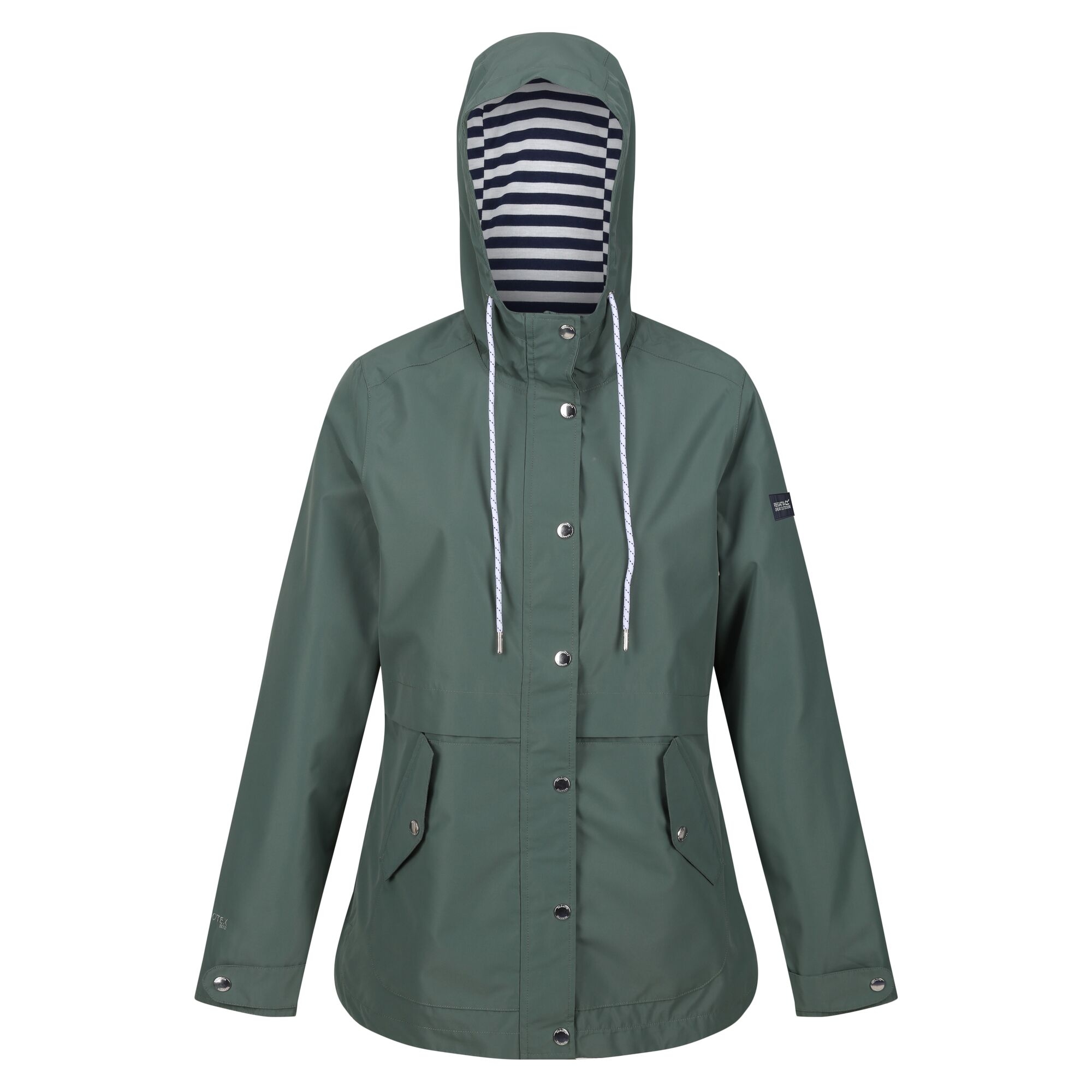 Women's Bayla Waterproof Rain Jacket | Dark Forest Green