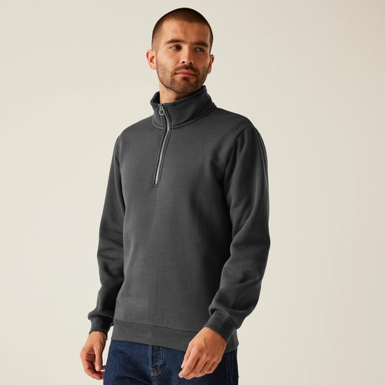 Men's Pro Quarter Zip Sweatshirt | New Royal