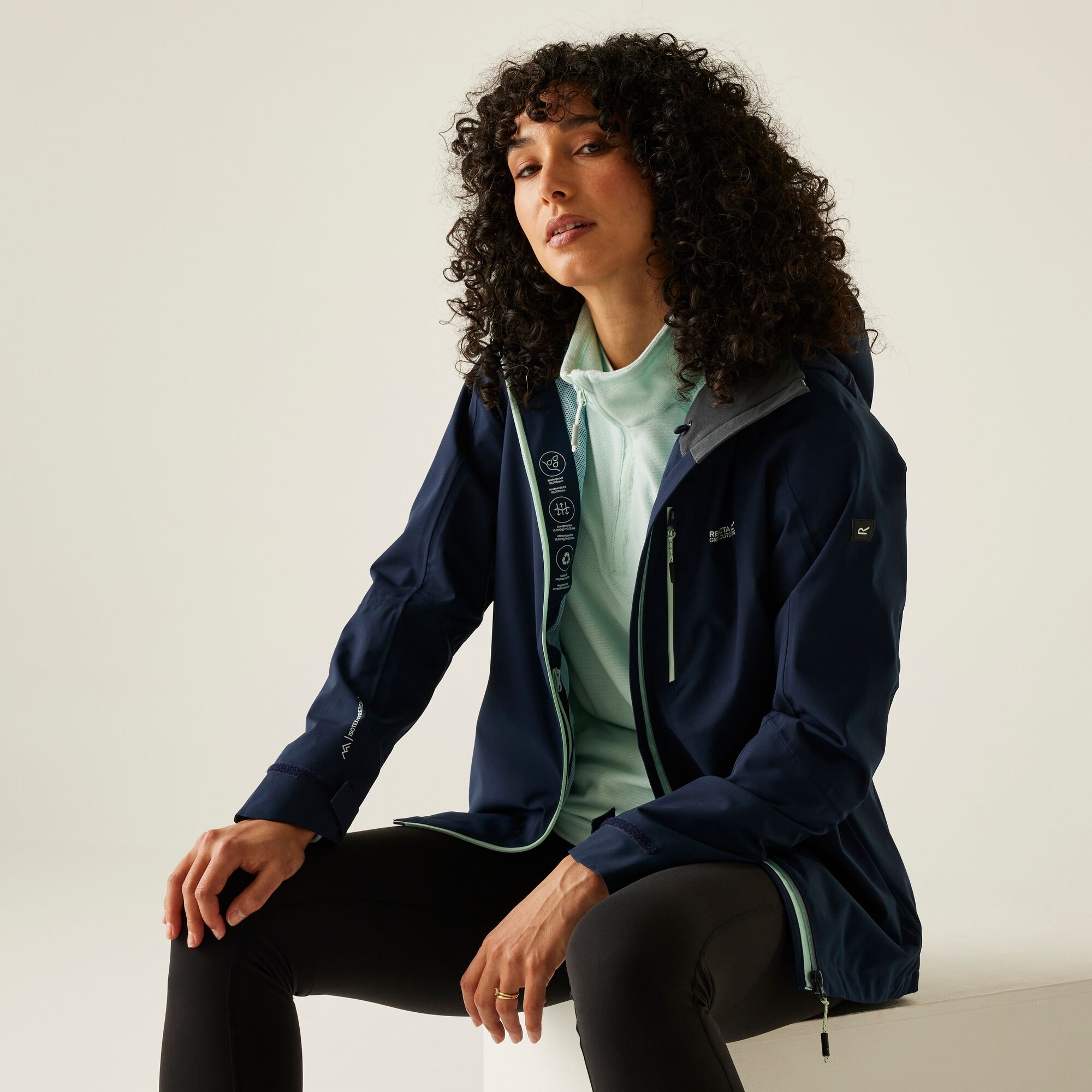 Women's Birchdale II Waterproof Jacket | Navy Icy Morn