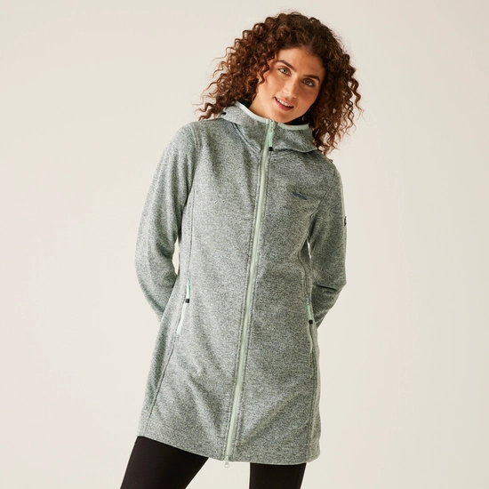 Women's Bloomfield Longline Fleece | Seal Grey Lilac Hint