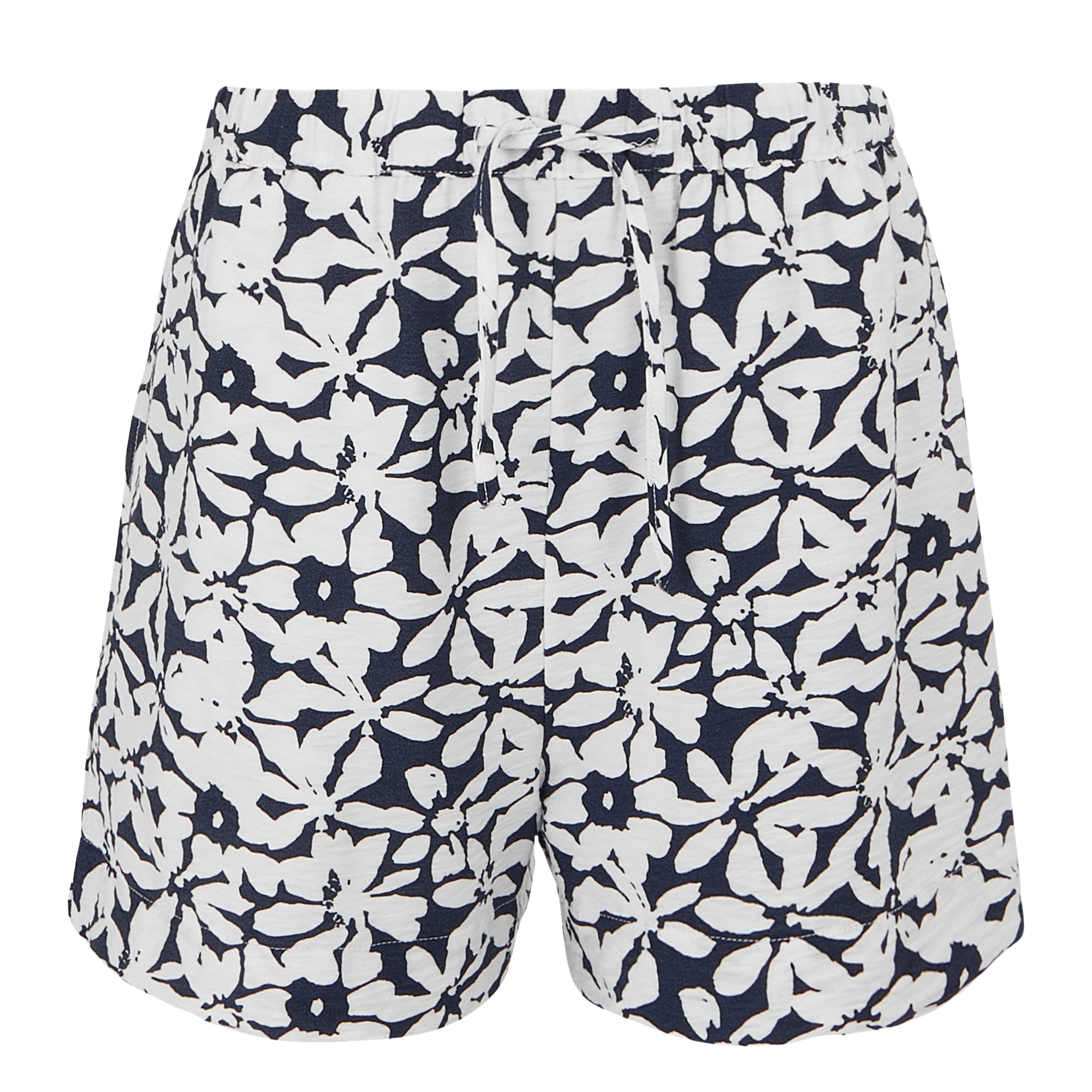 Women's Salise Lightweight Short | Navy White Large Floral