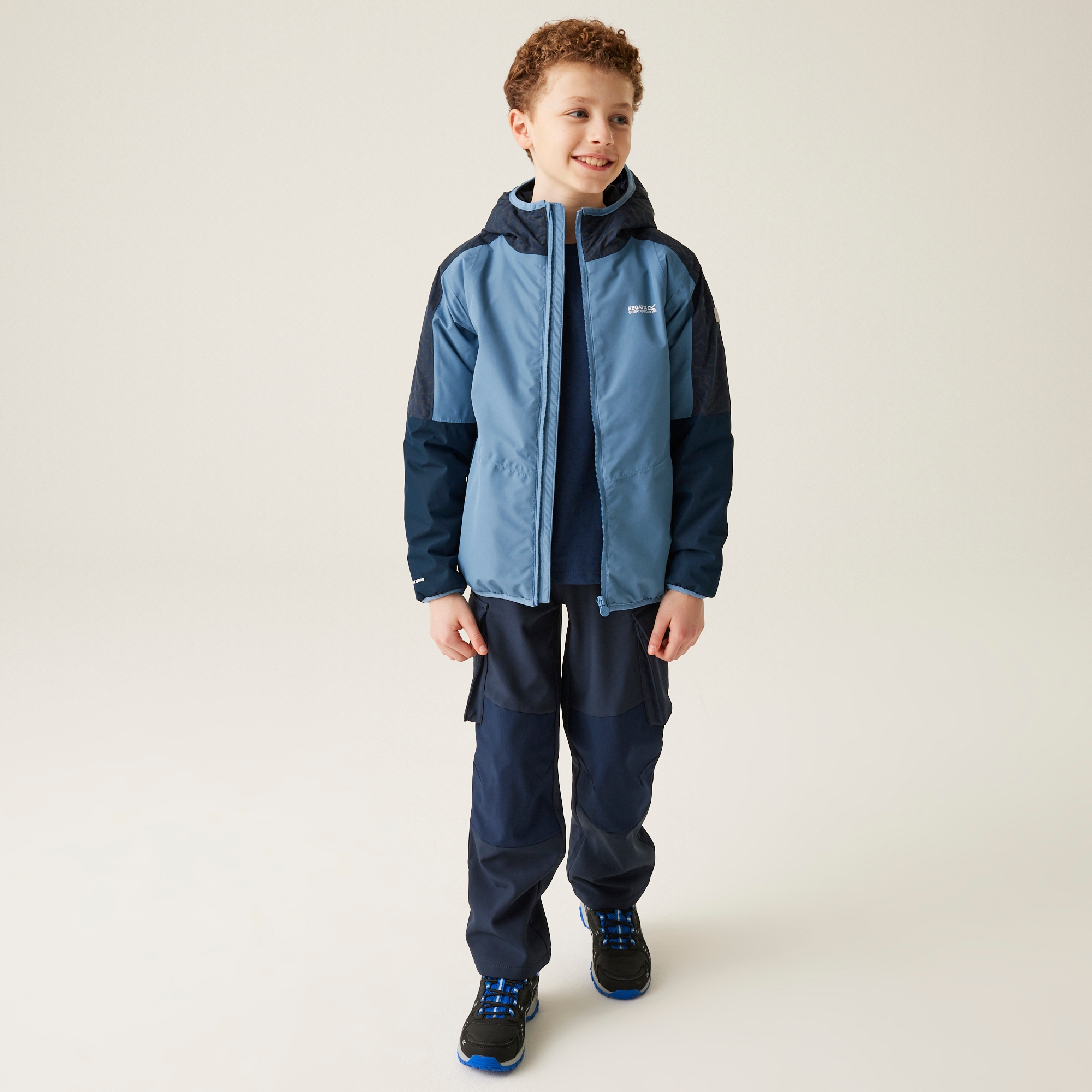 Kids' Volcanics VIII Reflective Jacket | Coronet Blue Navy