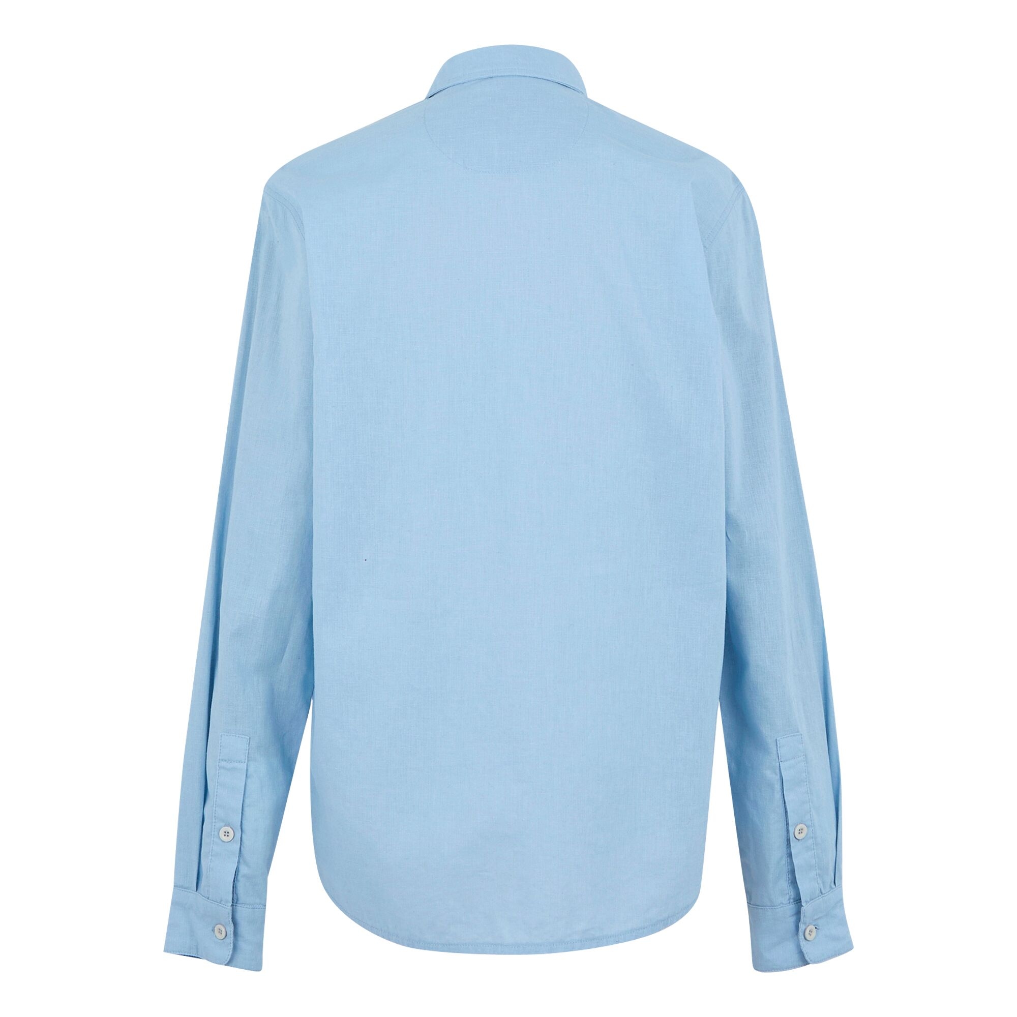 Men's Loran Long Sleeve Shirt | Chambray Blue