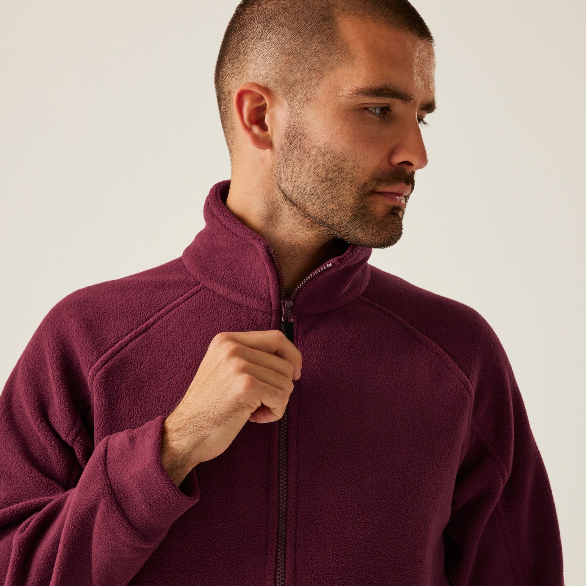 Men's Thor III Interactive Full Zip Fleece | Bordeaux