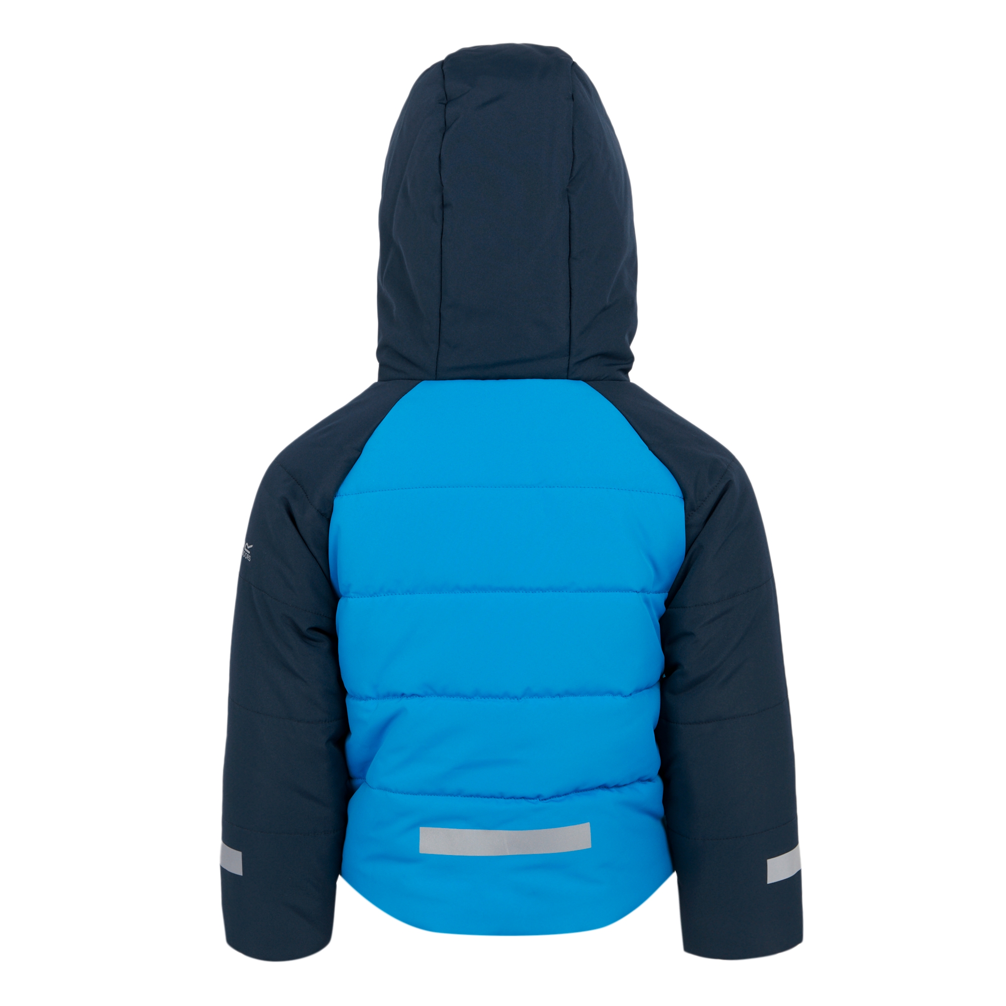 Kids' Animal Quilted Jacket | Spike The Monster Hydro Blue