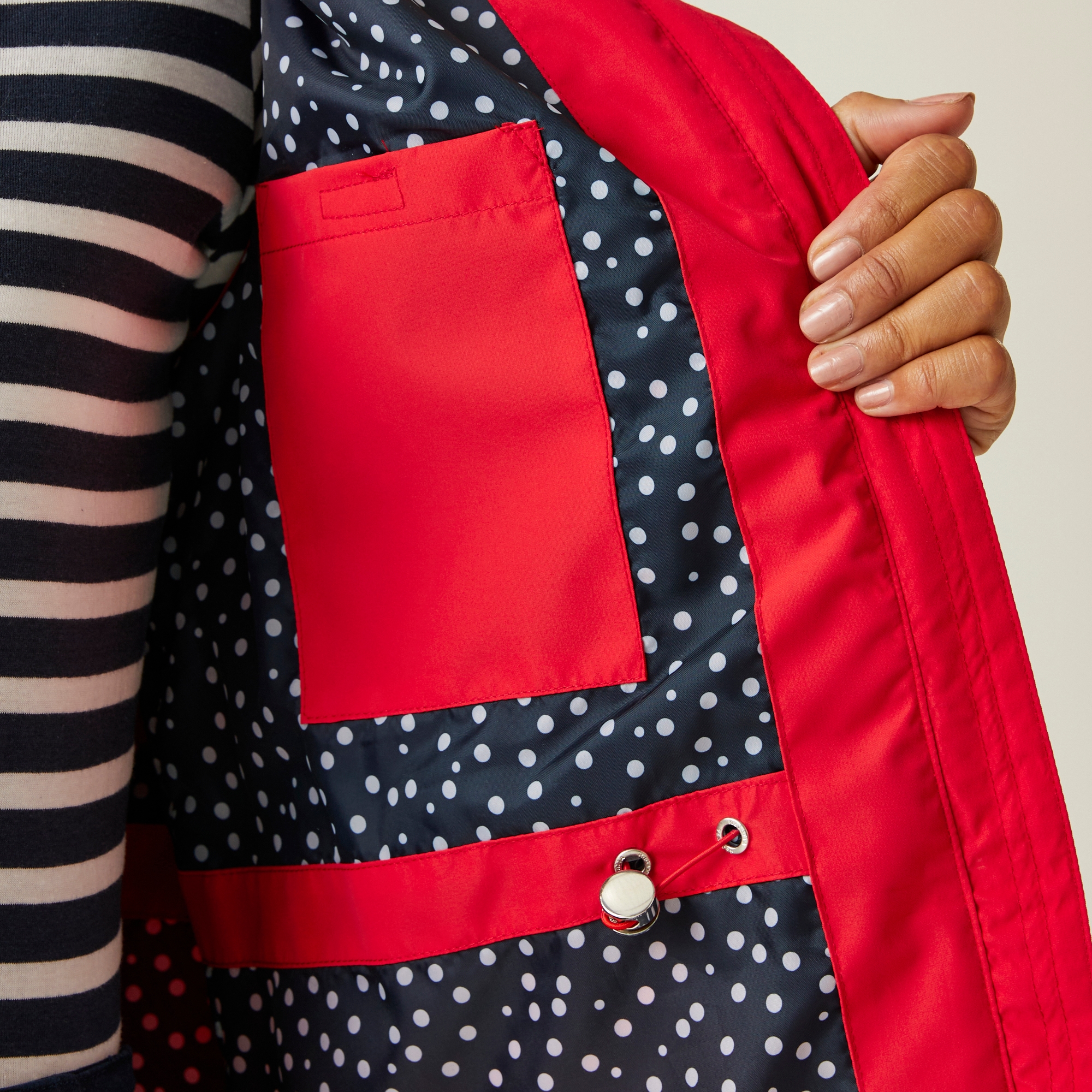 Women's Navaeh Waterproof Jacket | High Risk Red