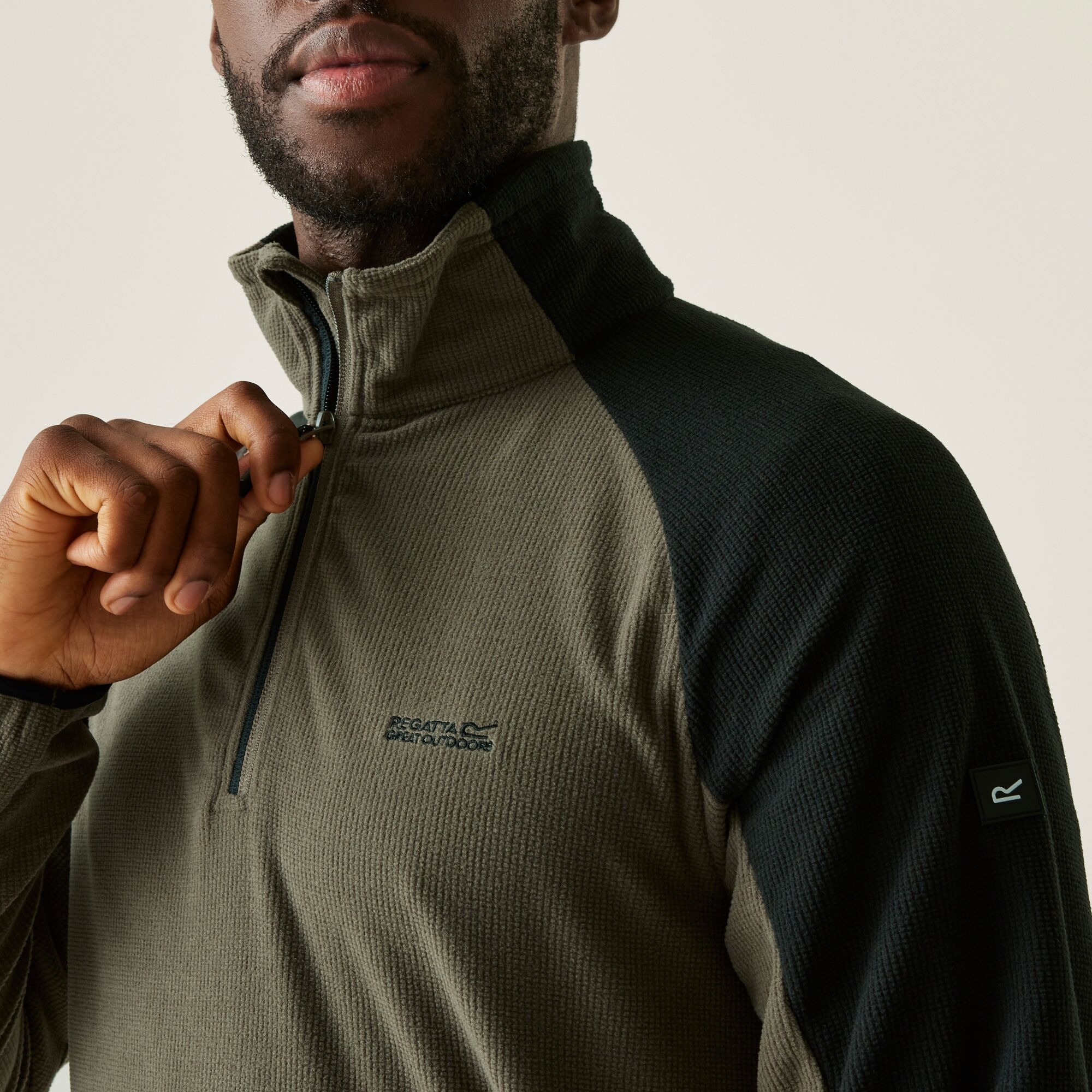 Men's Elson II Lightweight Fleece | Treetop Black